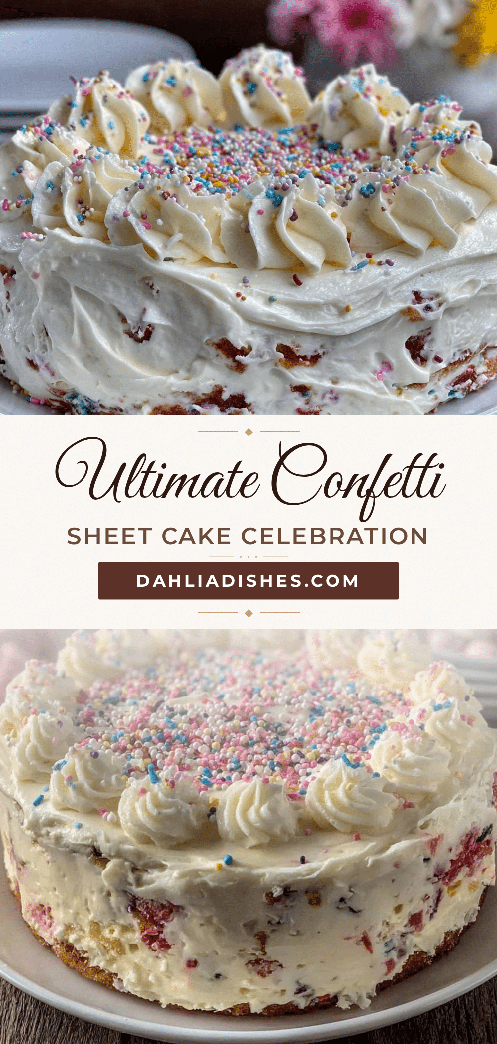 confetti sheet cake recipe recipe