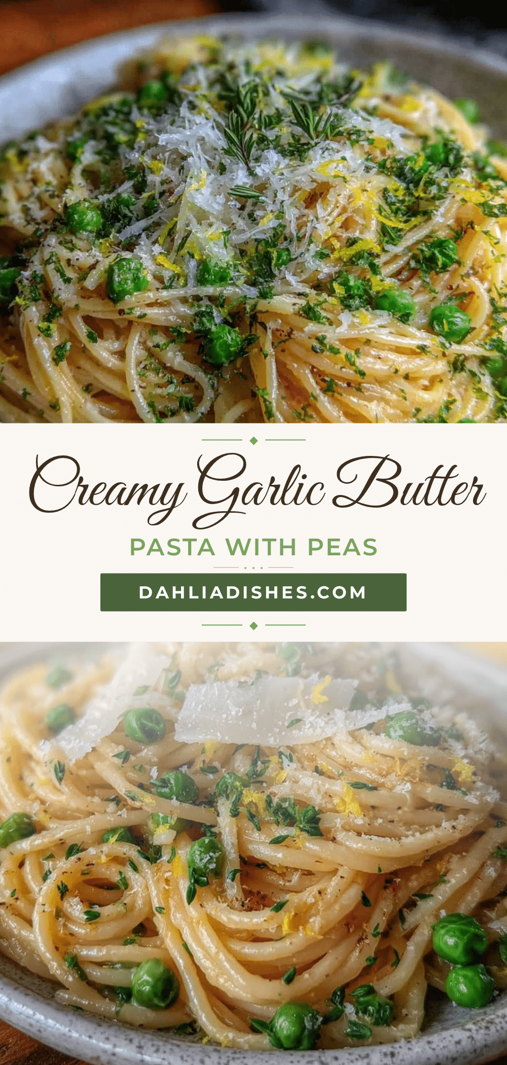 creamy garlic butter pasta recipe