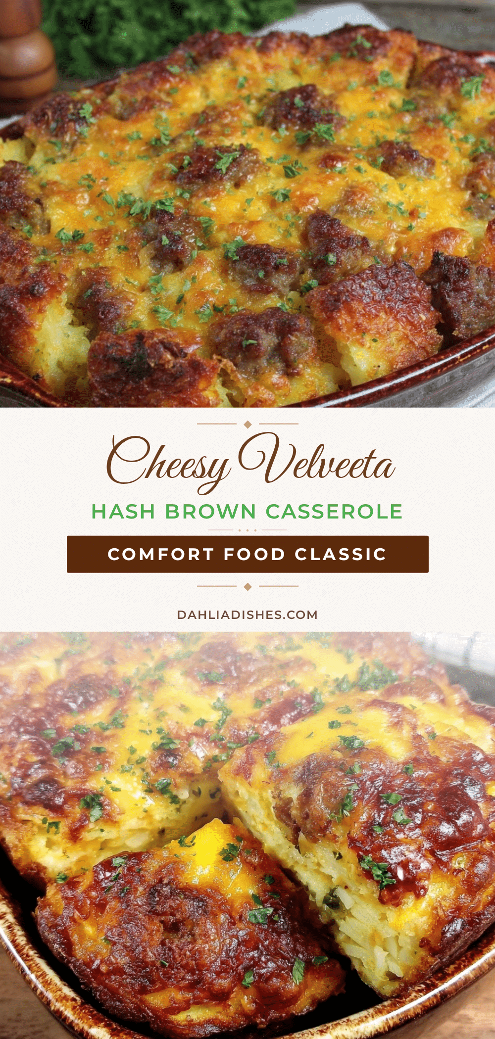 crispy cheesy hash brown breakfast casserole recipe
