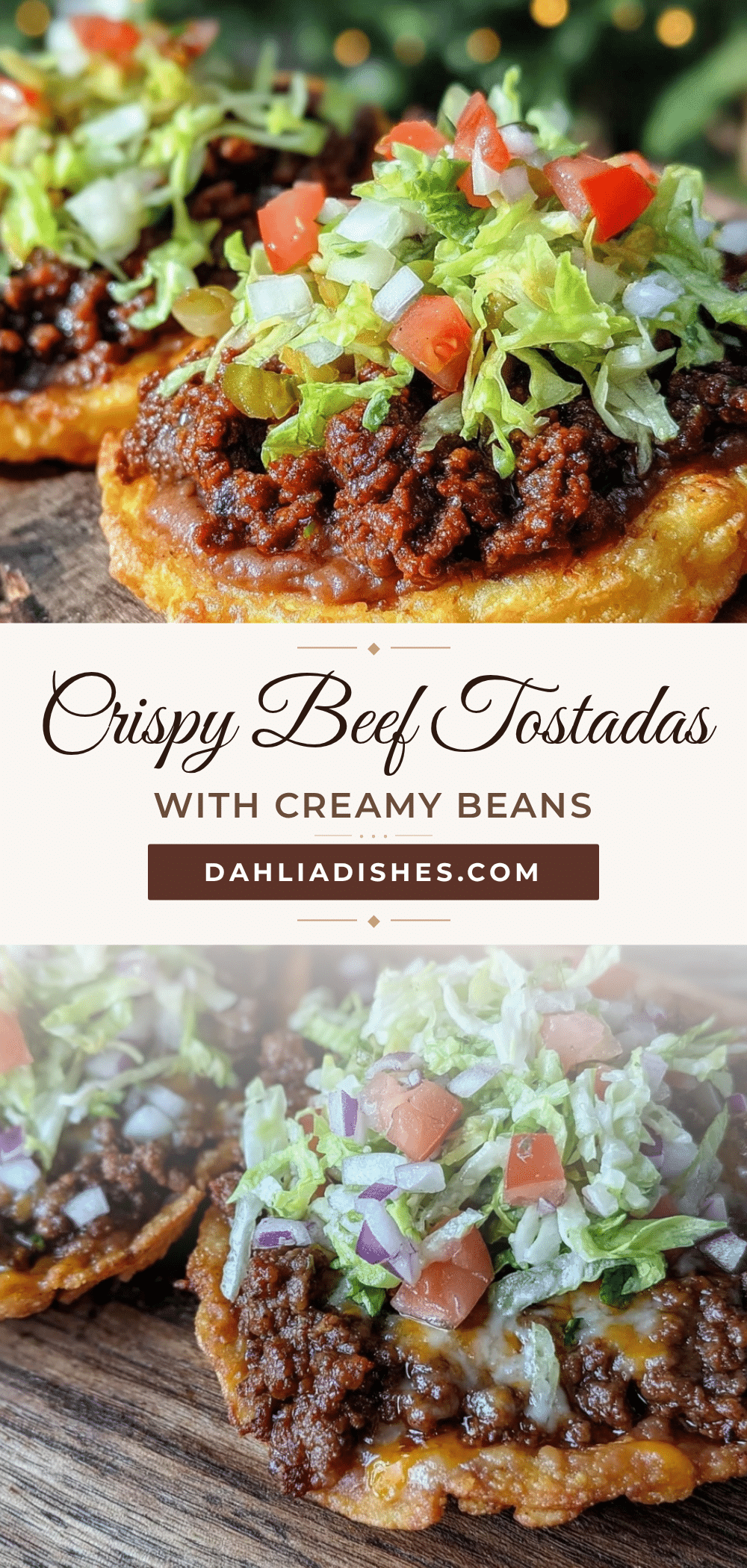 crispy ground beef tostadas recipe