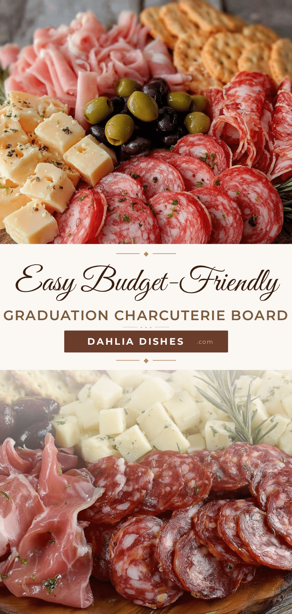 easy budget graduation charcuterie board recipe