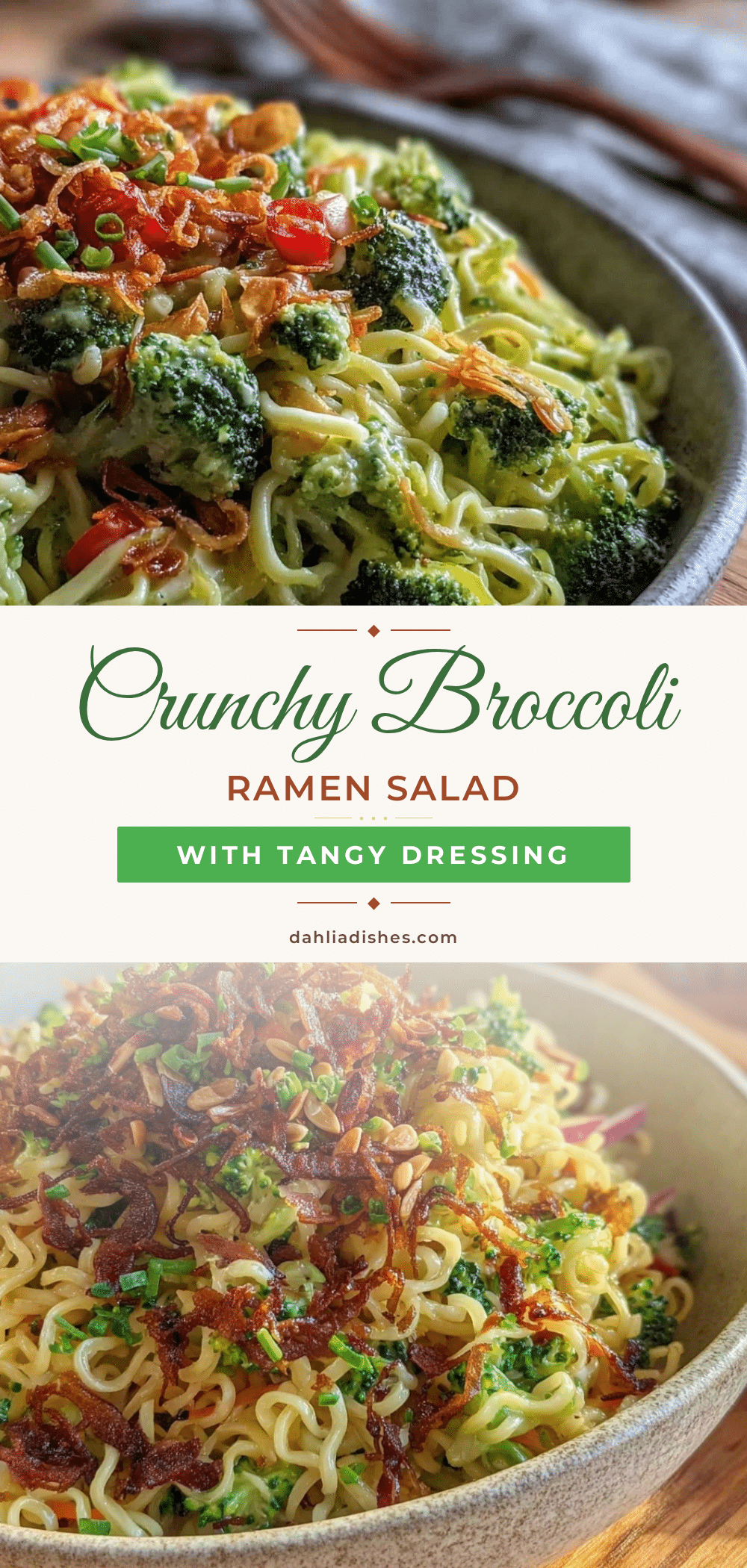 fresh broccoli ramen noodle salad recipe