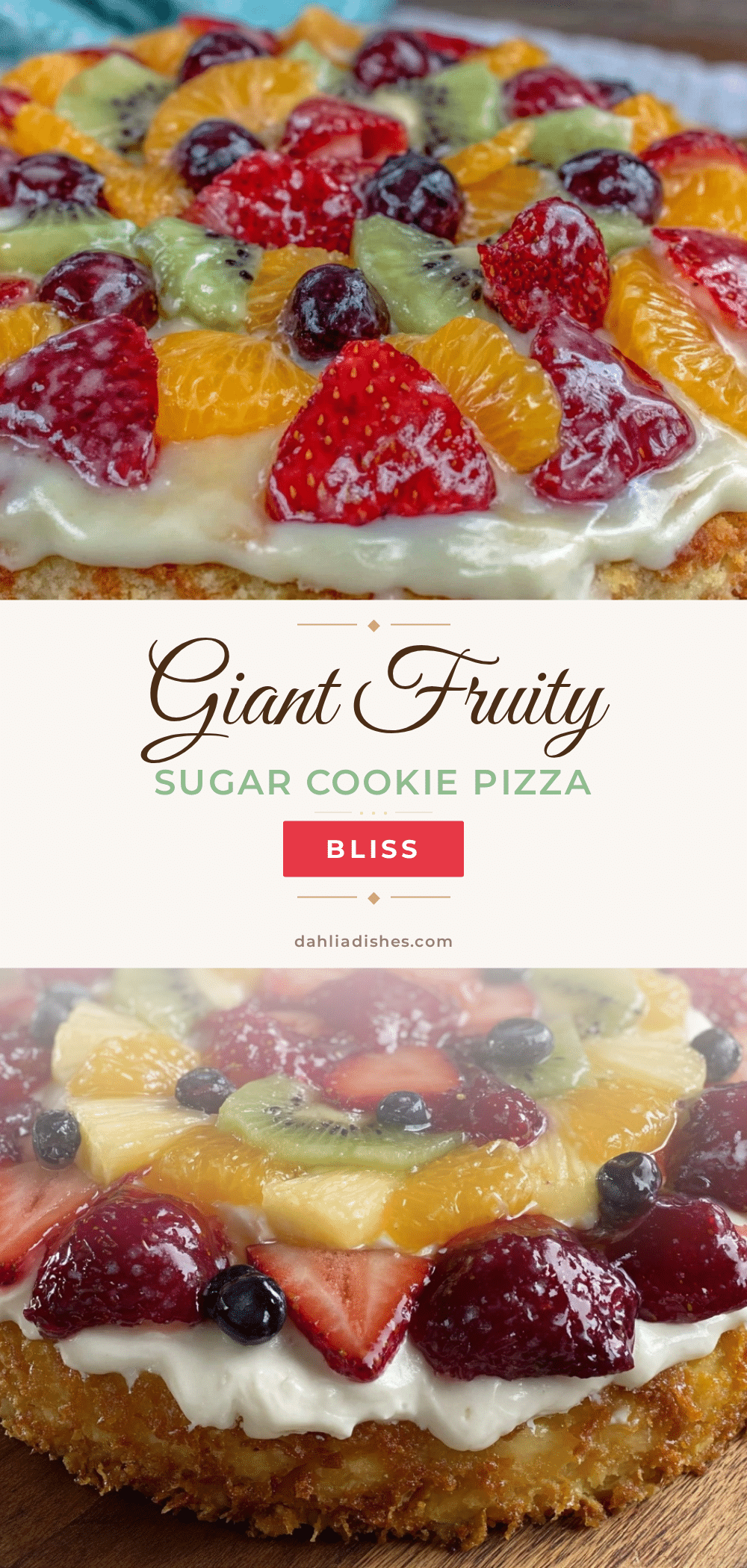 fresh giant fruit pizza recipe