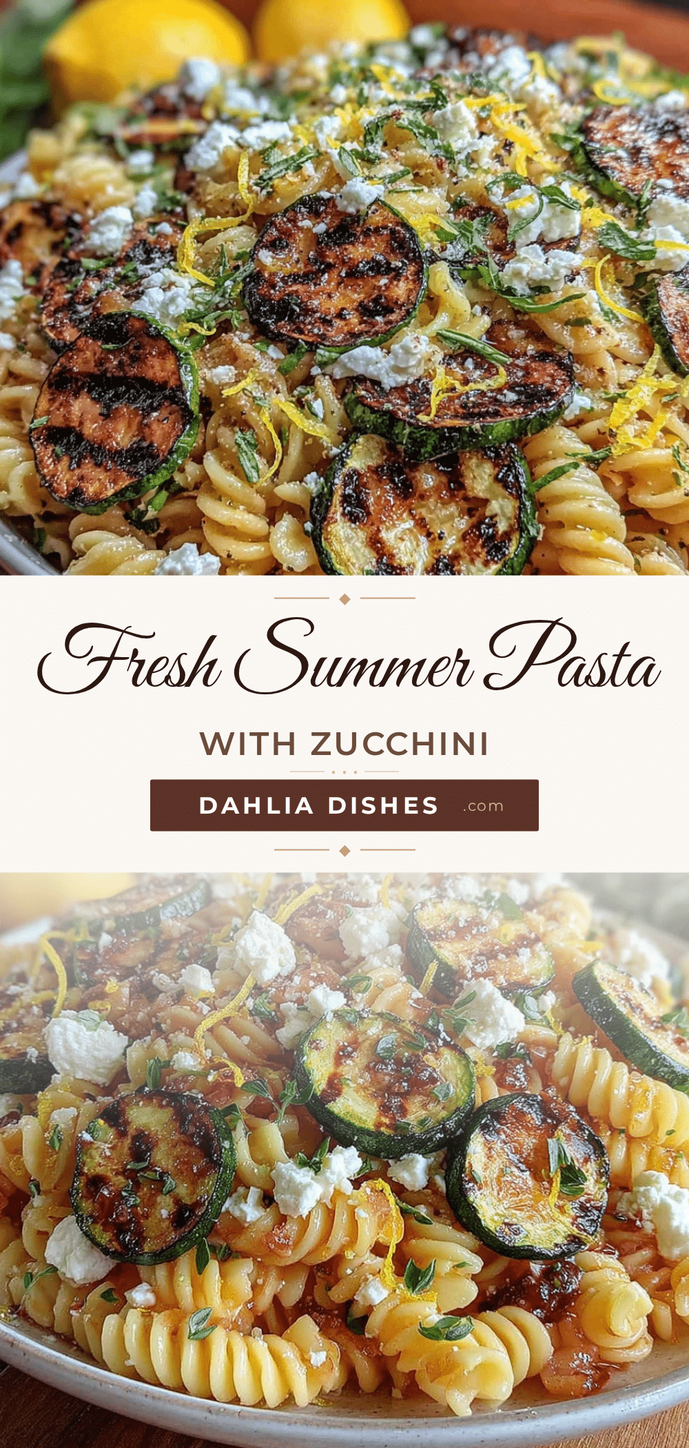 fresh summer pasta salad recipe