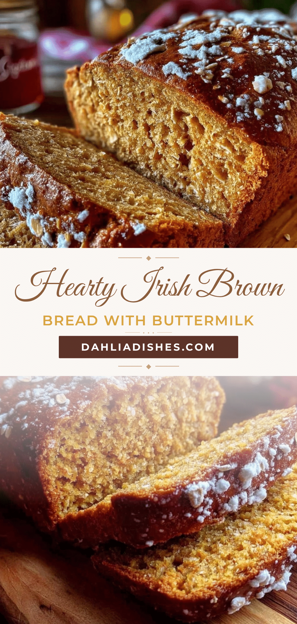 Homemade Irish Brown Bread recipe