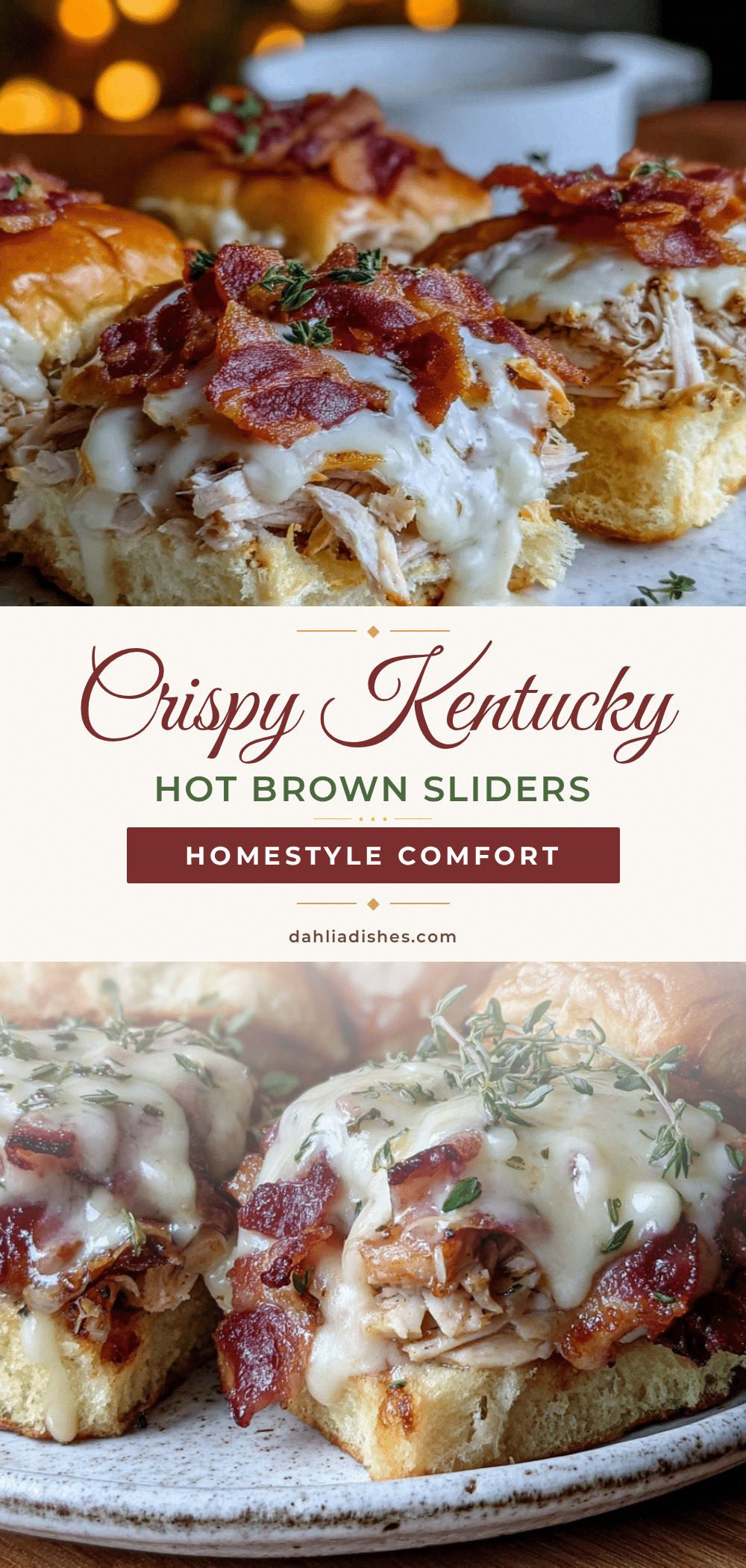 Kentucky Hot Brown Sliders recipe