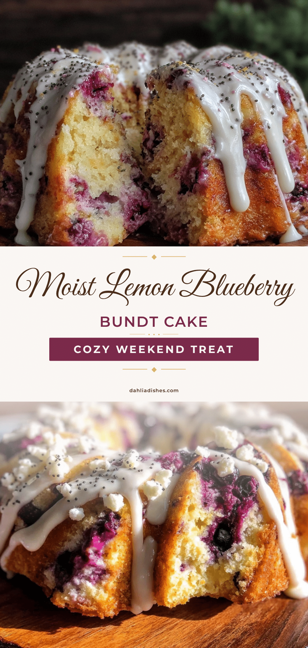 lemon blueberry bundt cake recipe