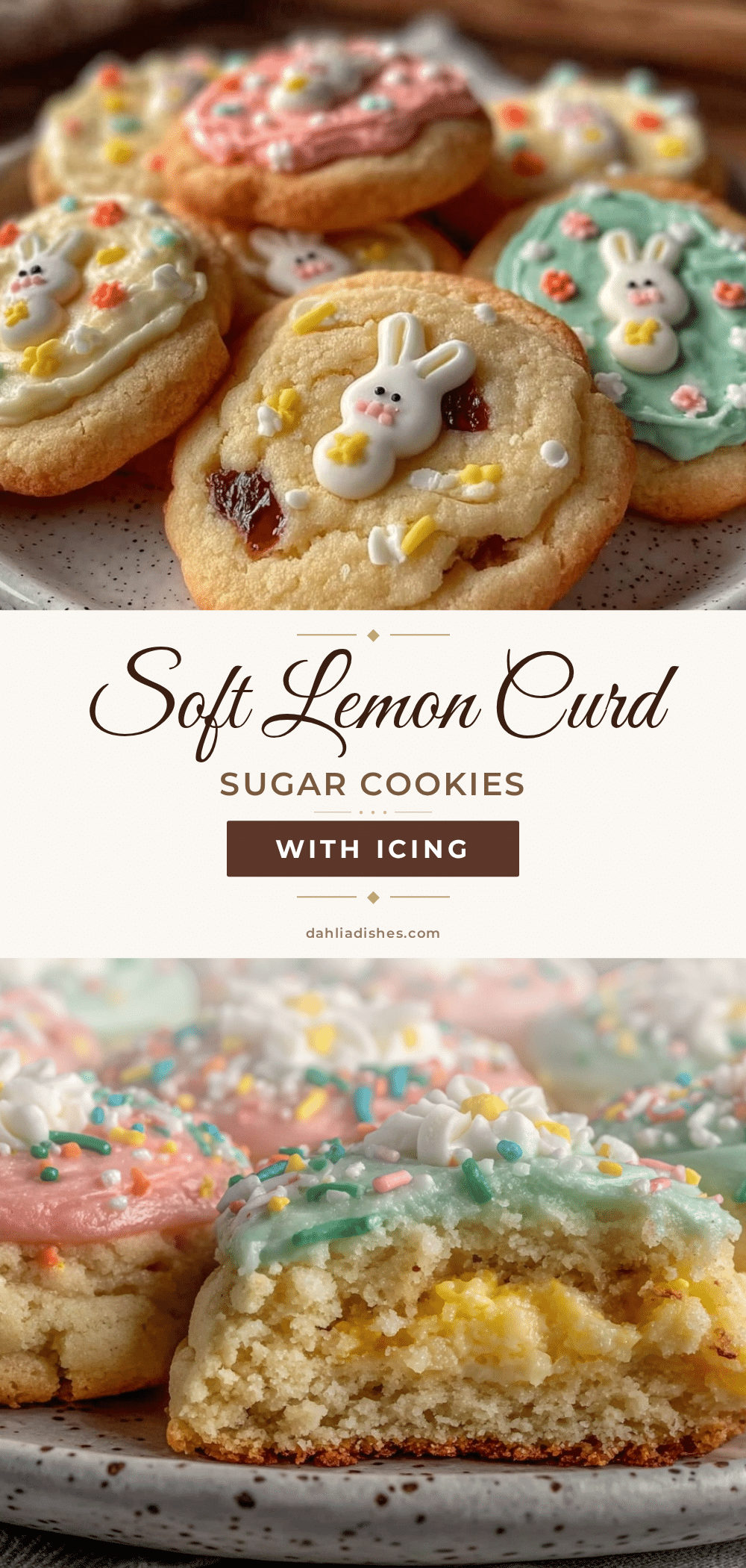 lemon curd sugar cookies recipe