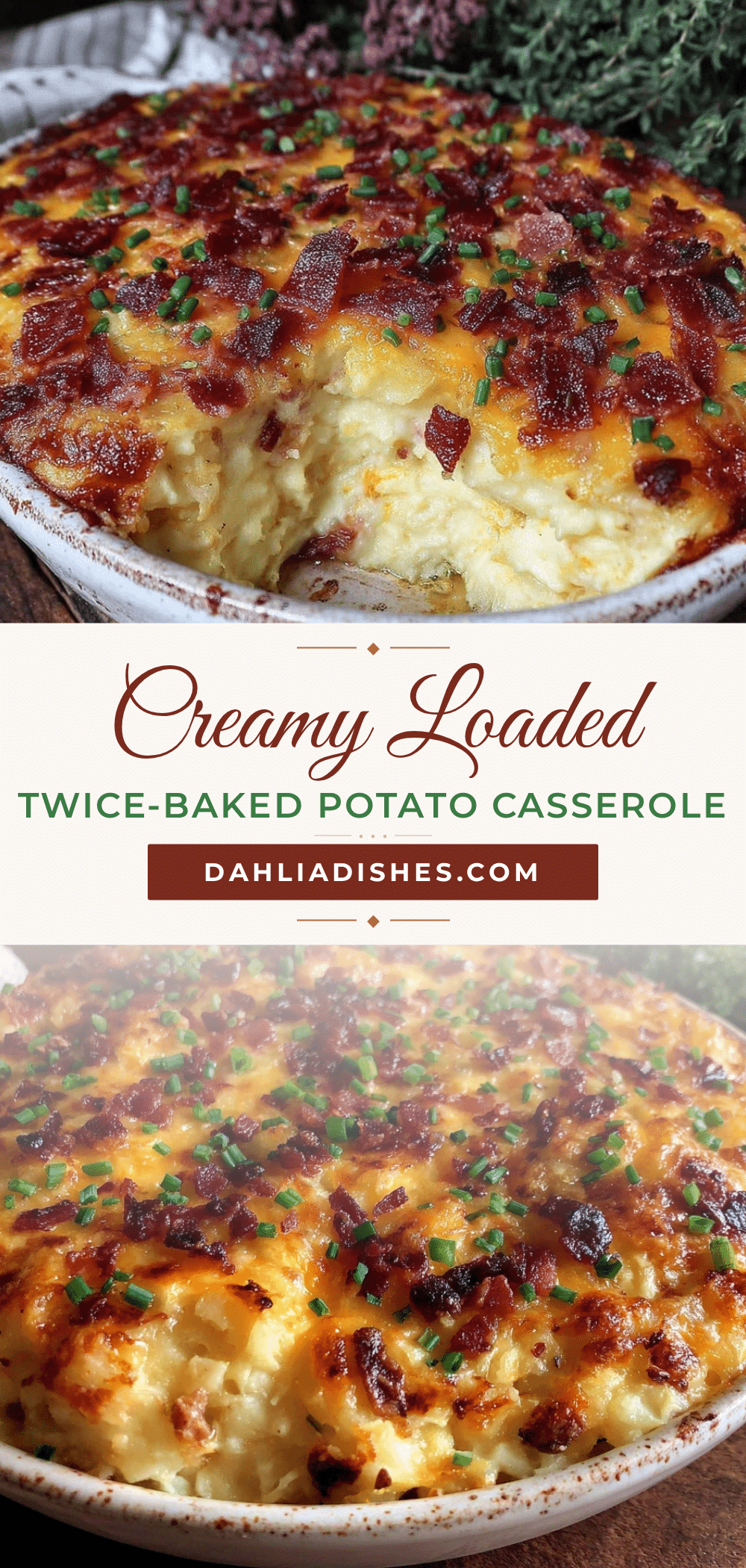loaded twice-baked potato casserole recipe