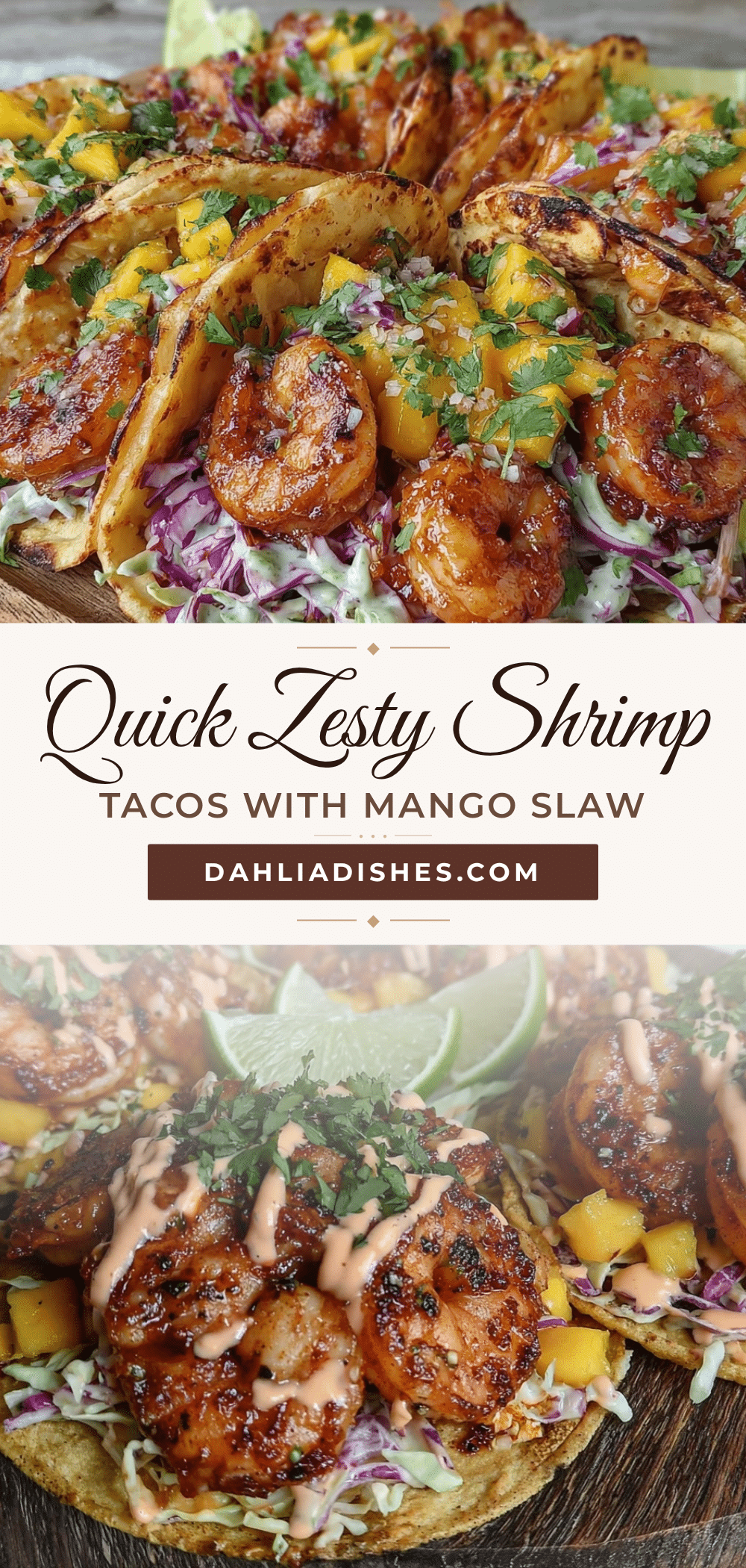 quick 15-minute shrimp tacos recipe