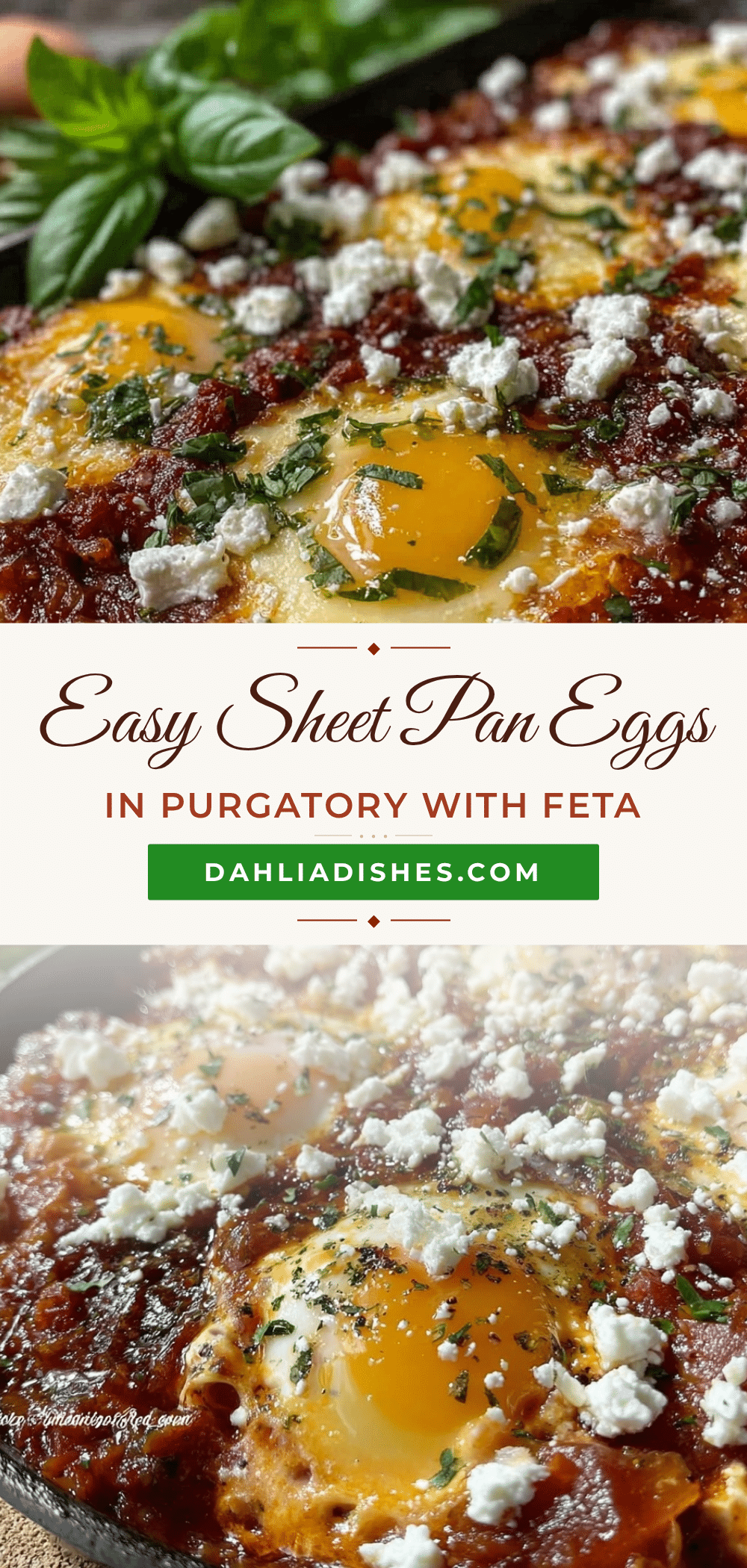 sheet pan eggs in purgatory recipe