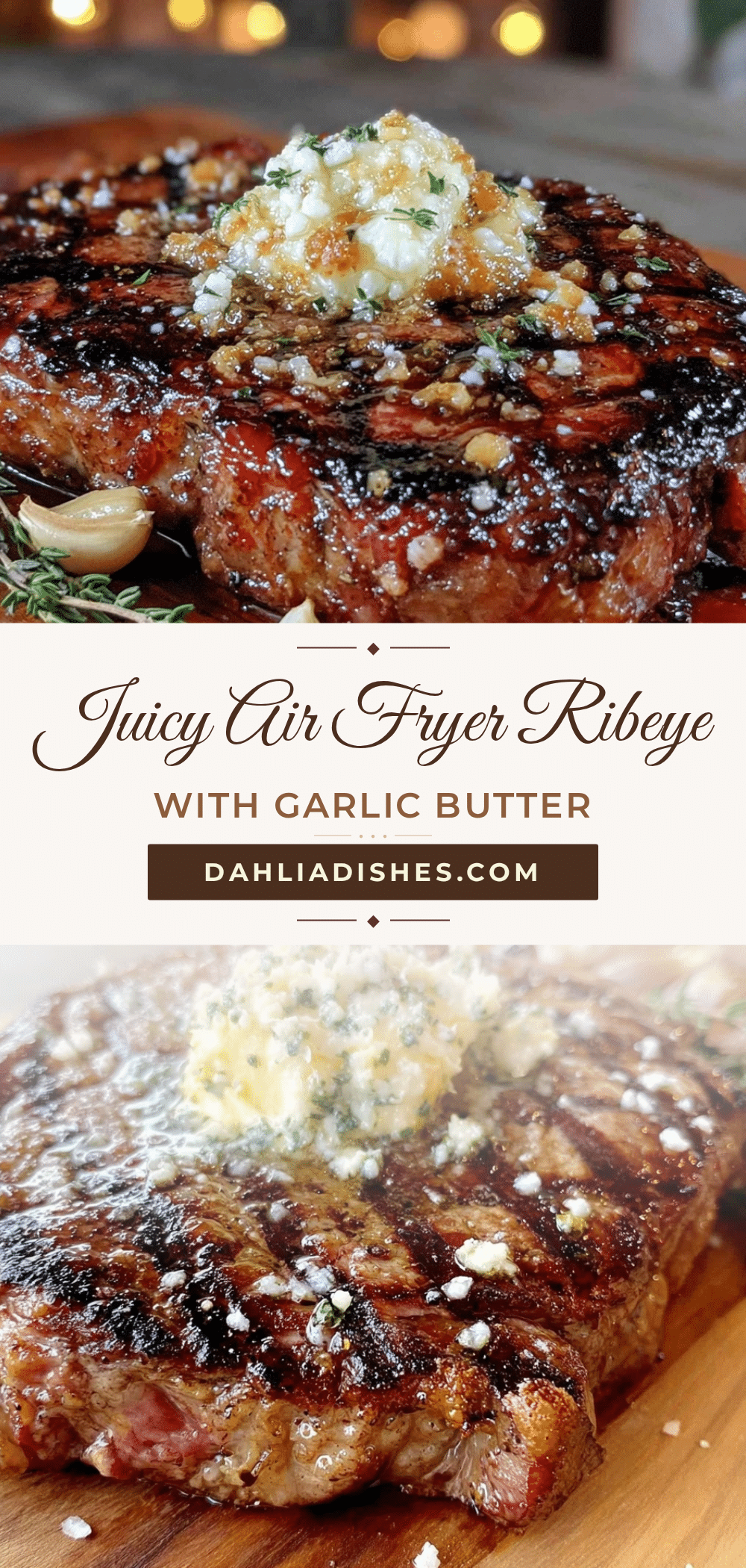 air fryer ribeye steak recipe