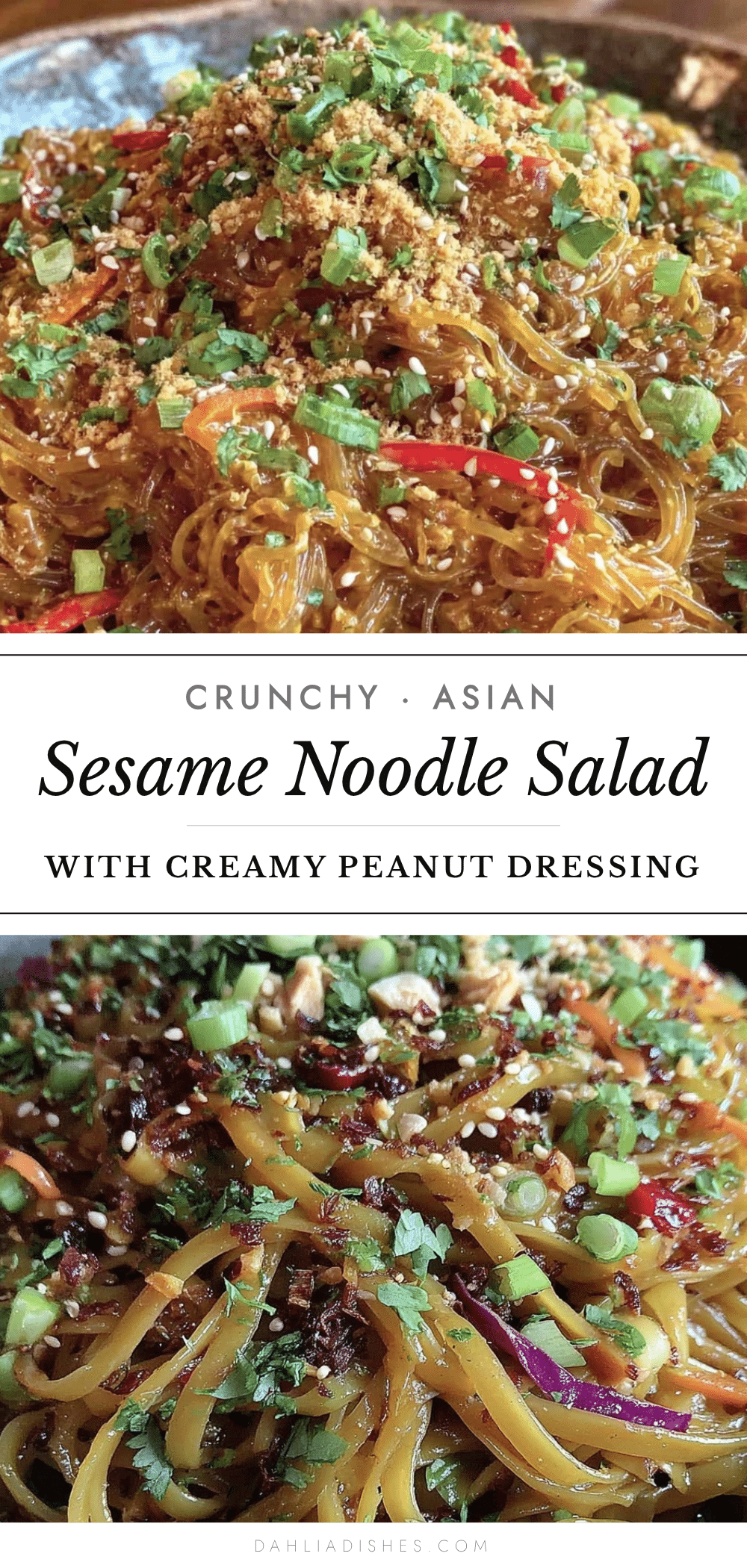 Asian Sesame Noodle Salad recipe