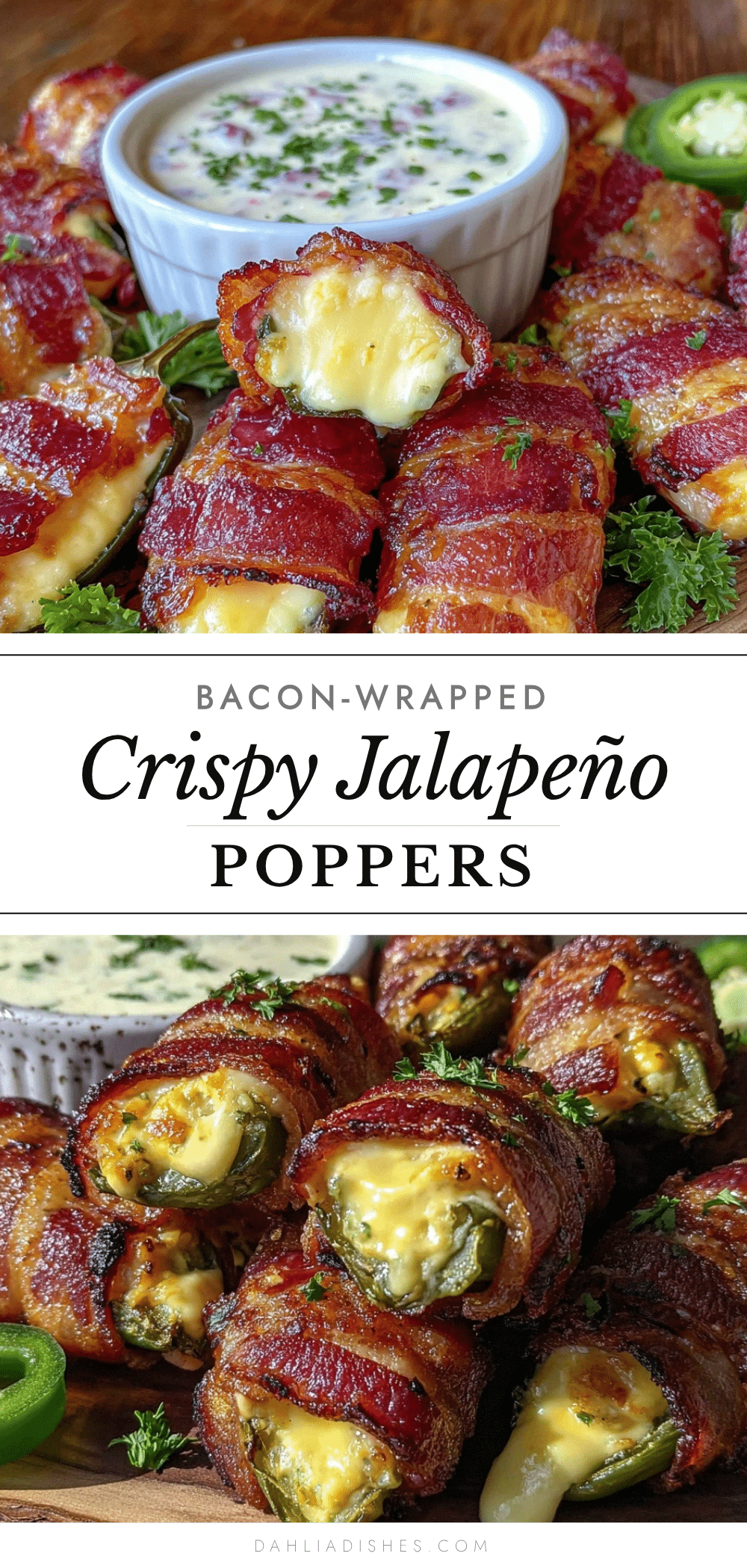 bacon-wrapped jalapeño poppers recipe