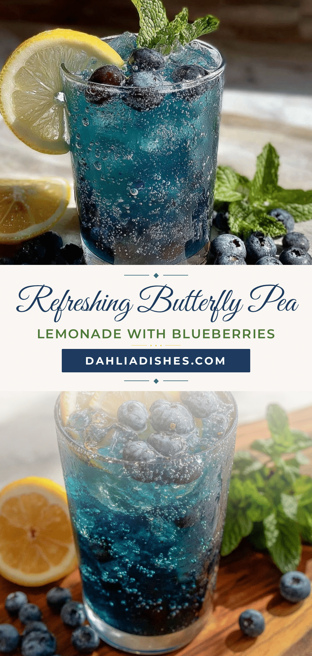 butterfly pea flower lemonade recipe