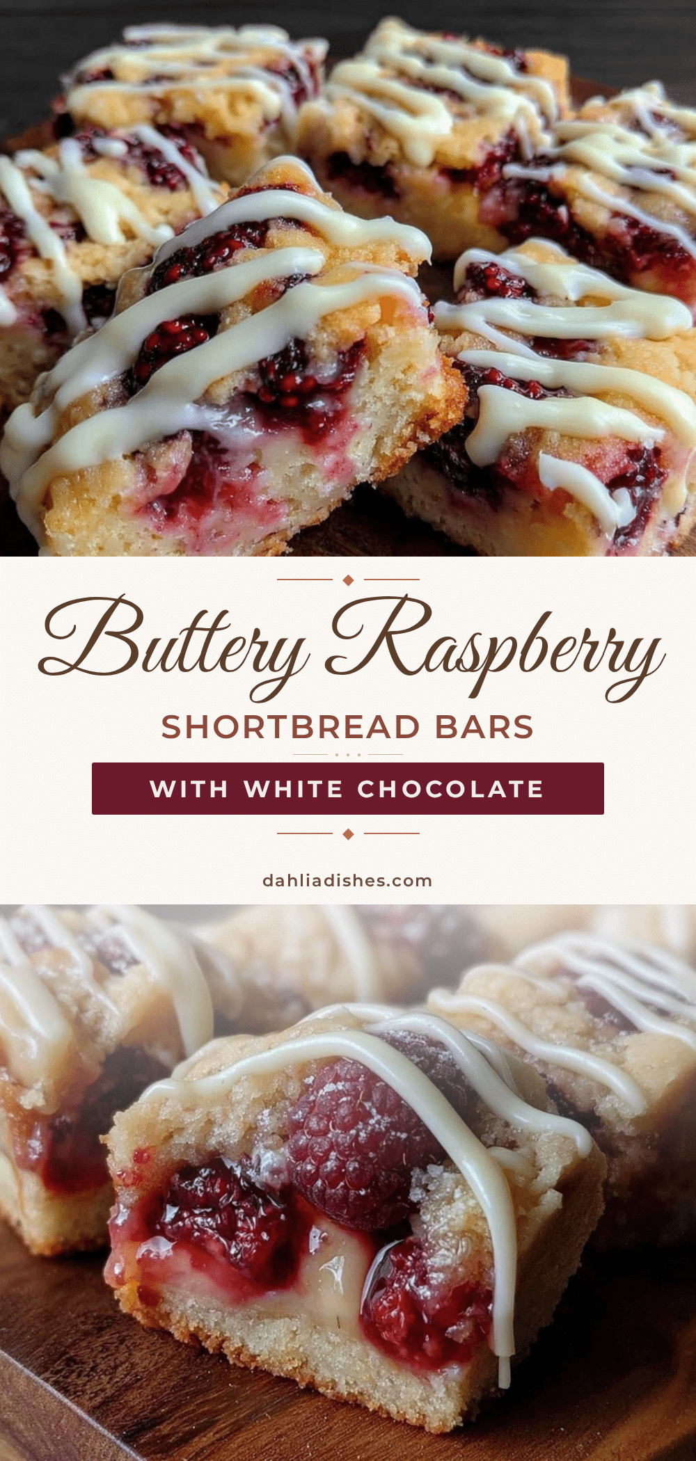 buttery raspberry shortbread bars recipe