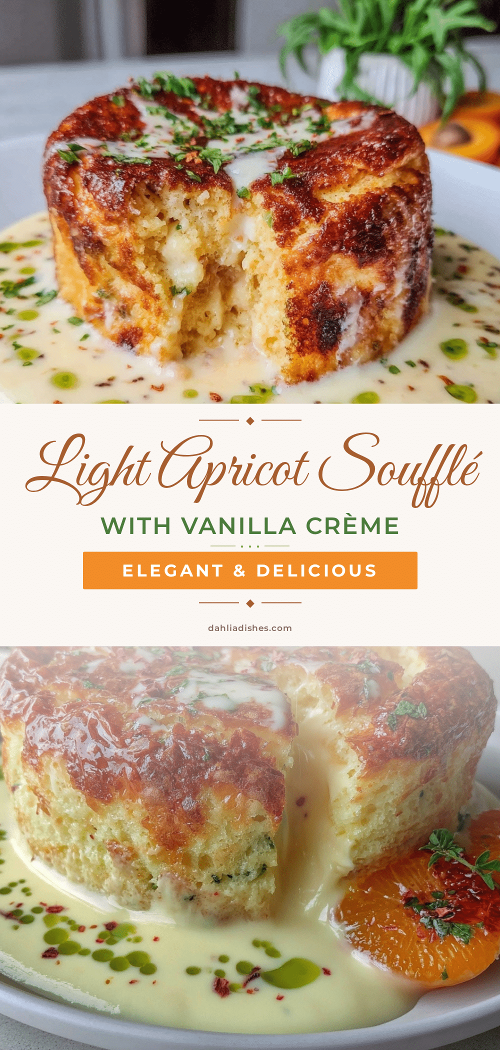 chefs garden apricot soufflé recipe