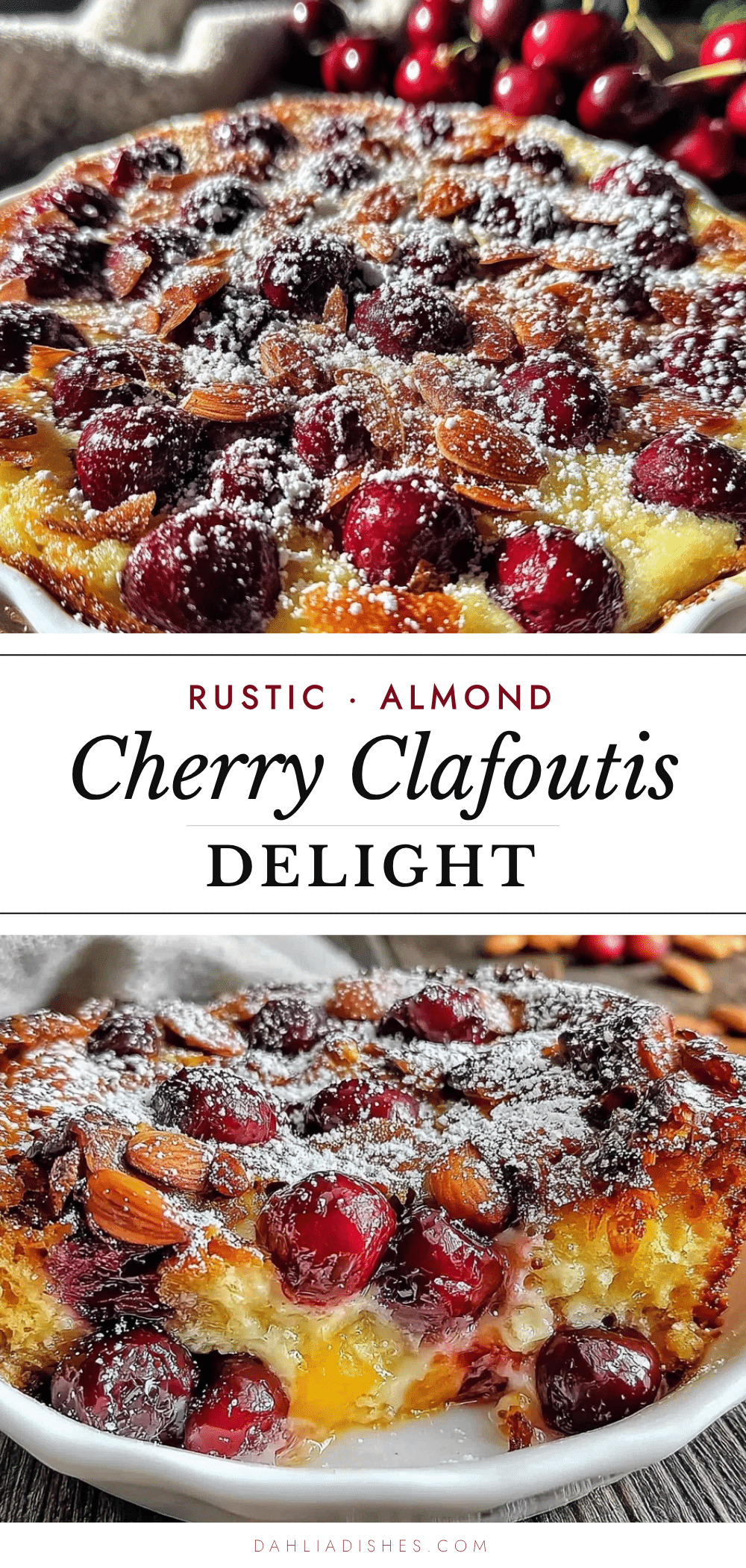 cherry almond clafoutis recipe