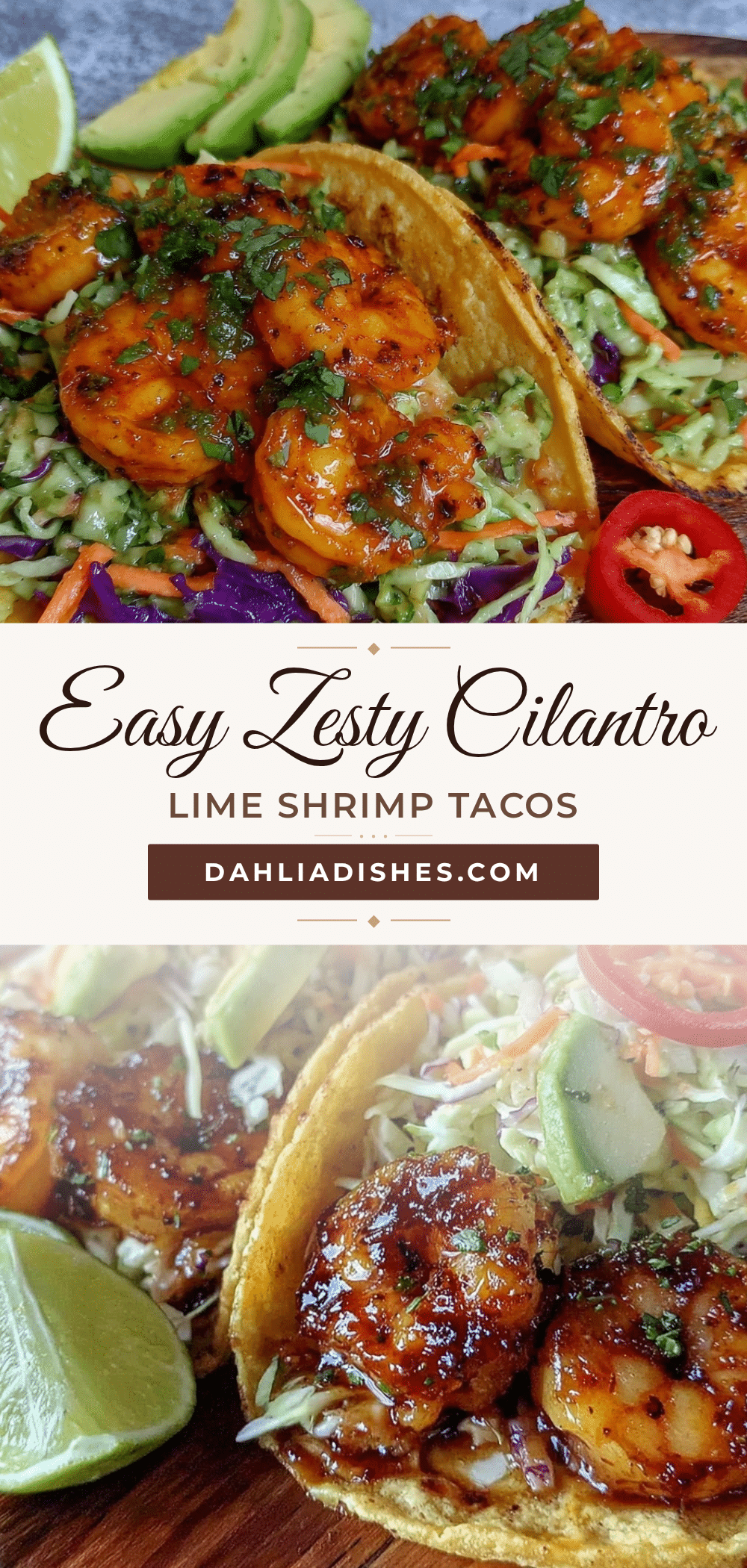 cilantro lime shrimp tacos recipe