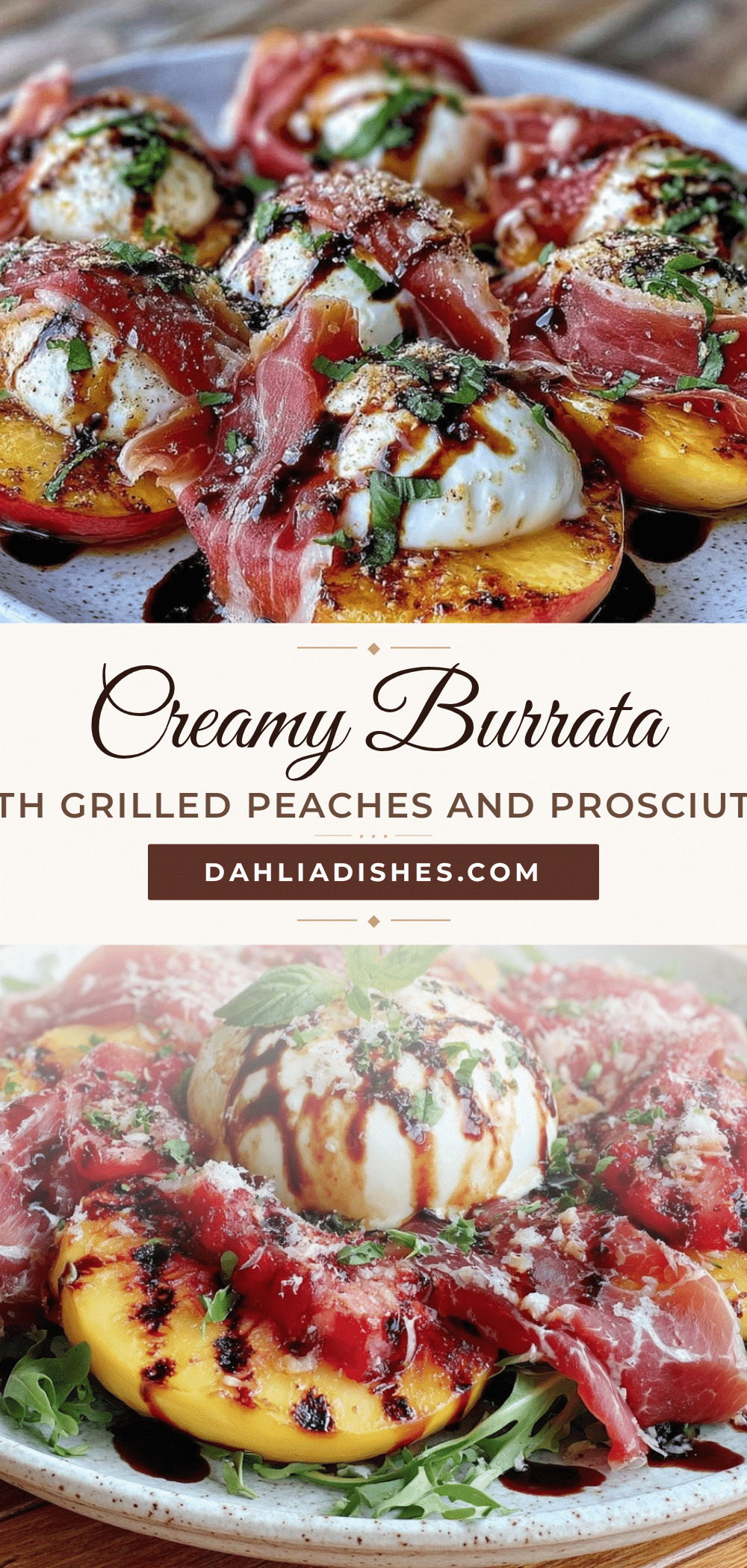composed burrata plate recipe