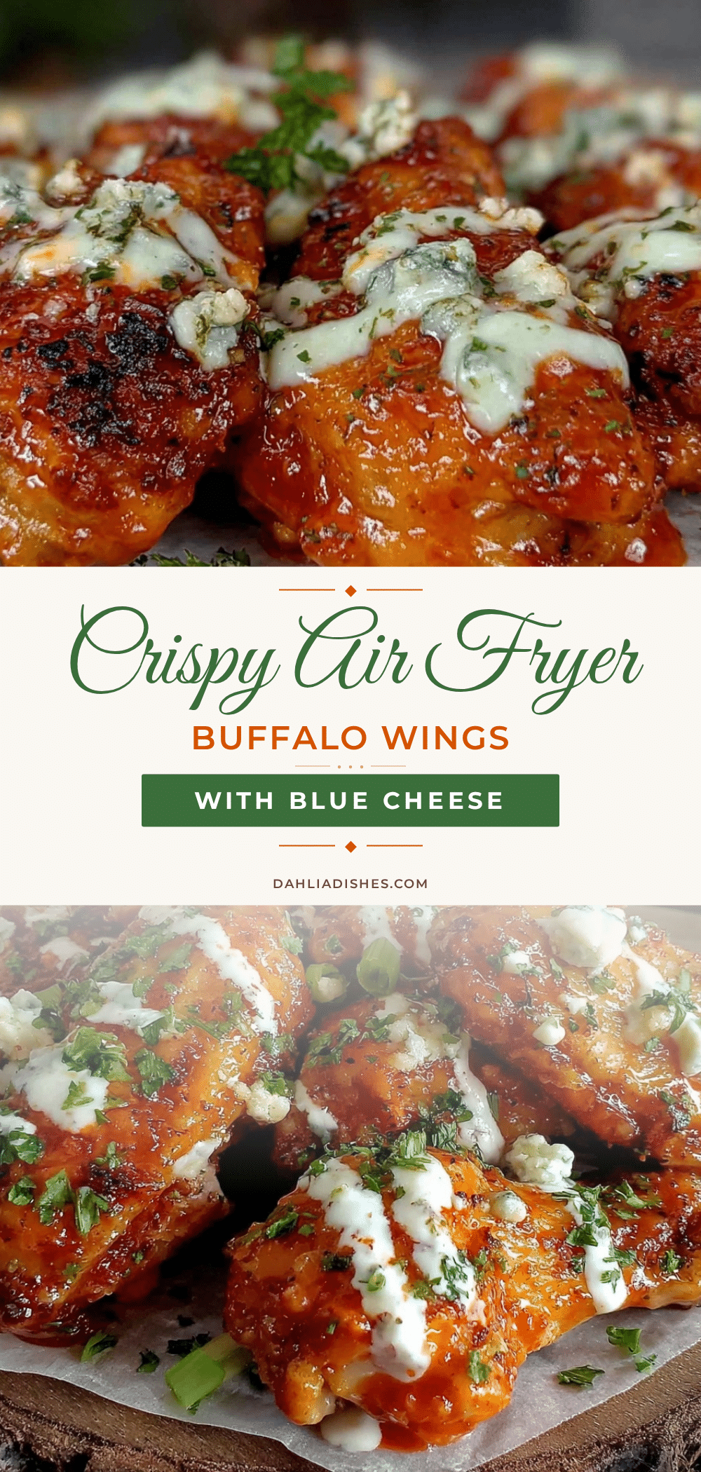 crispy air fryer buffalo wings recipe