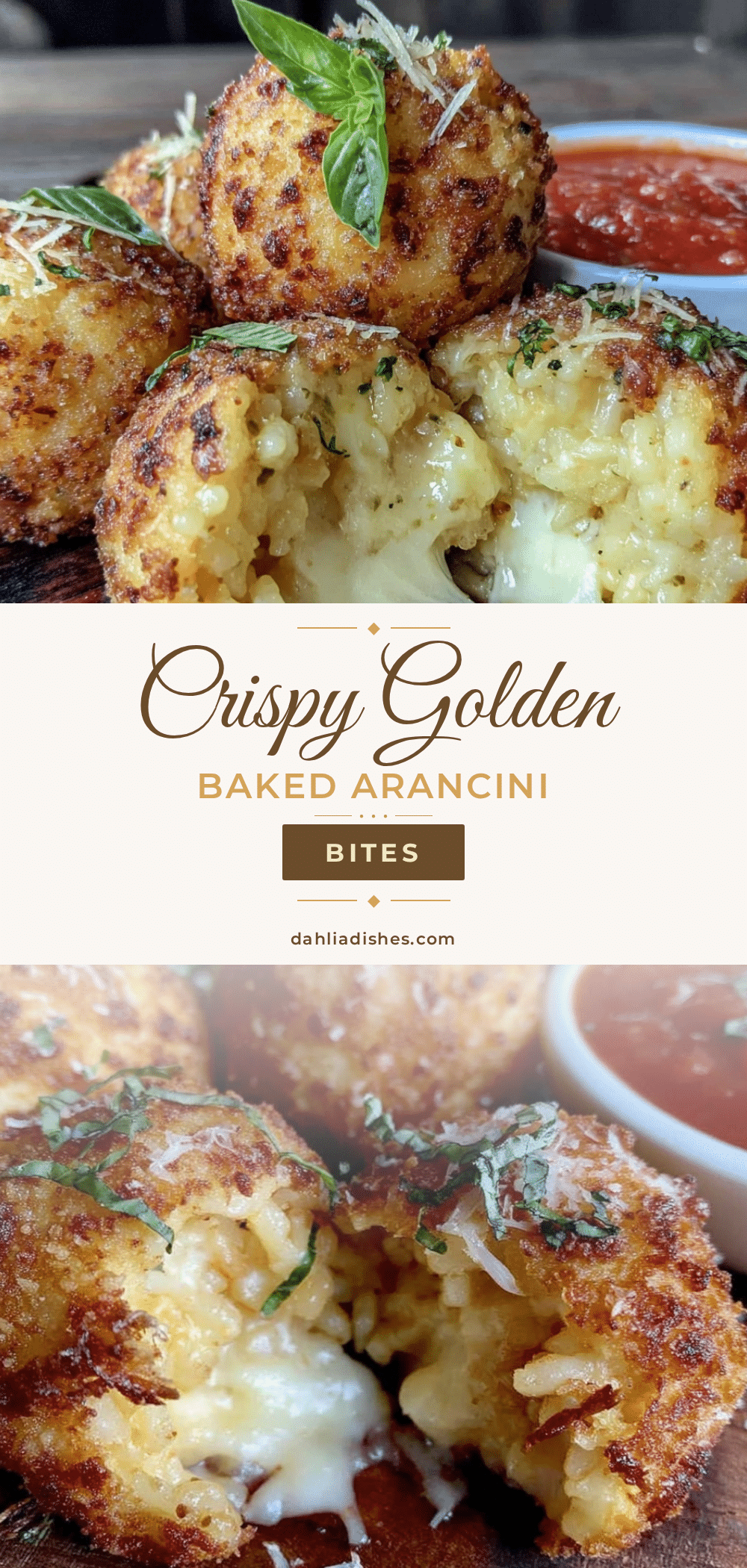 crispy baked arancini recipe
