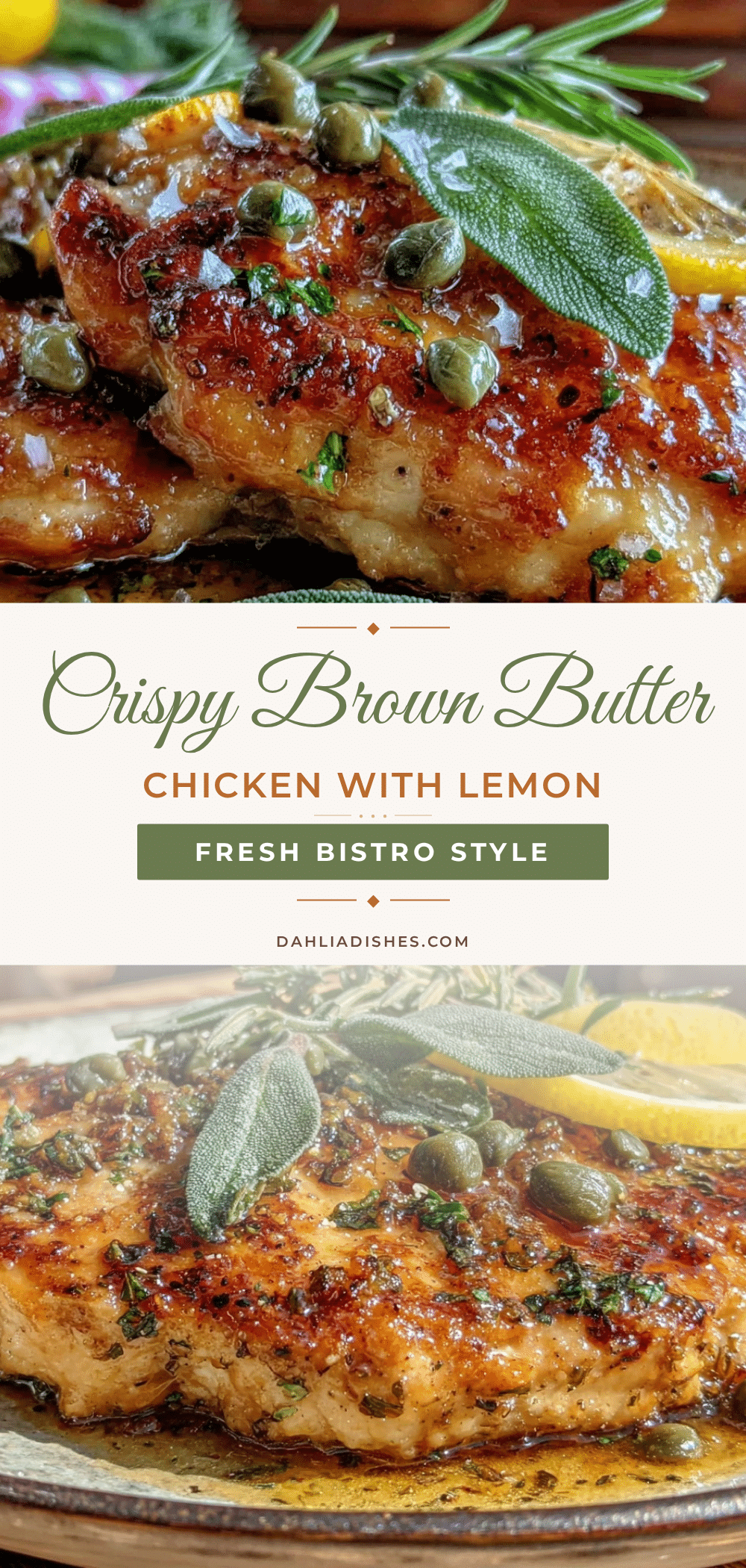 crispy brown butter chicken recipe