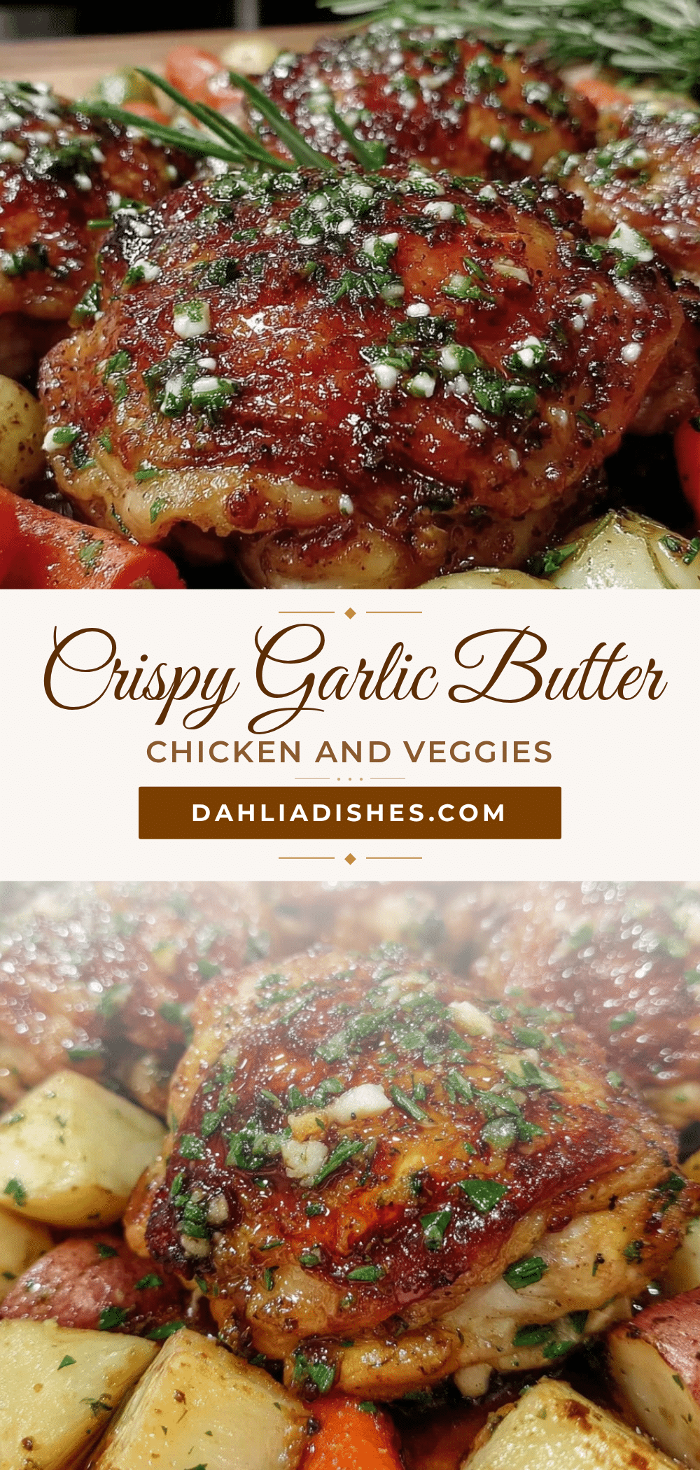 crispy one-pan garlic butter chicken recipe