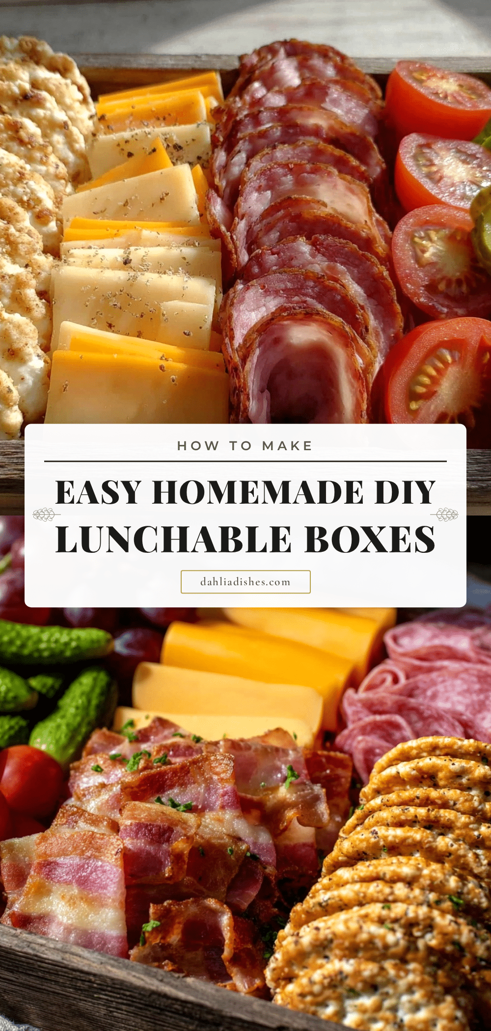 DIY Lunchable boxes recipe recipe