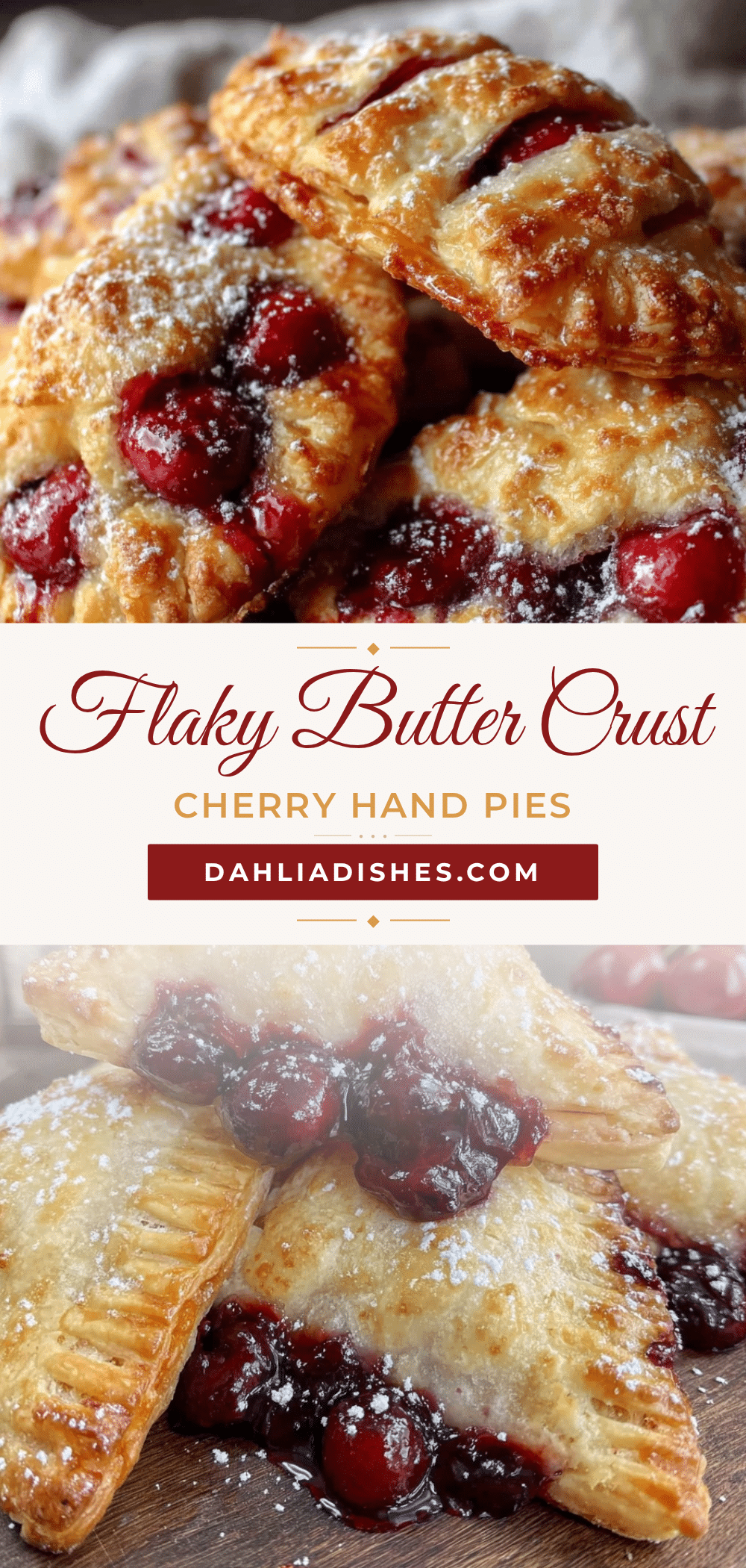 flaky cherry hand pies recipe
