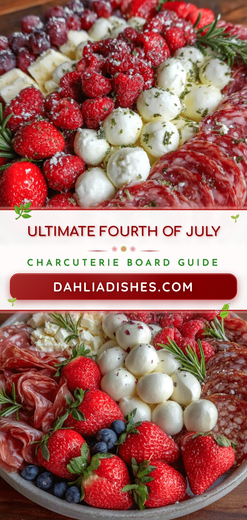 Fourth of July charcuterie board recipe