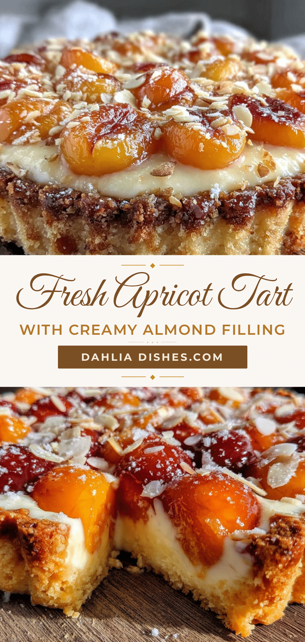 fresh apricot tart recipe