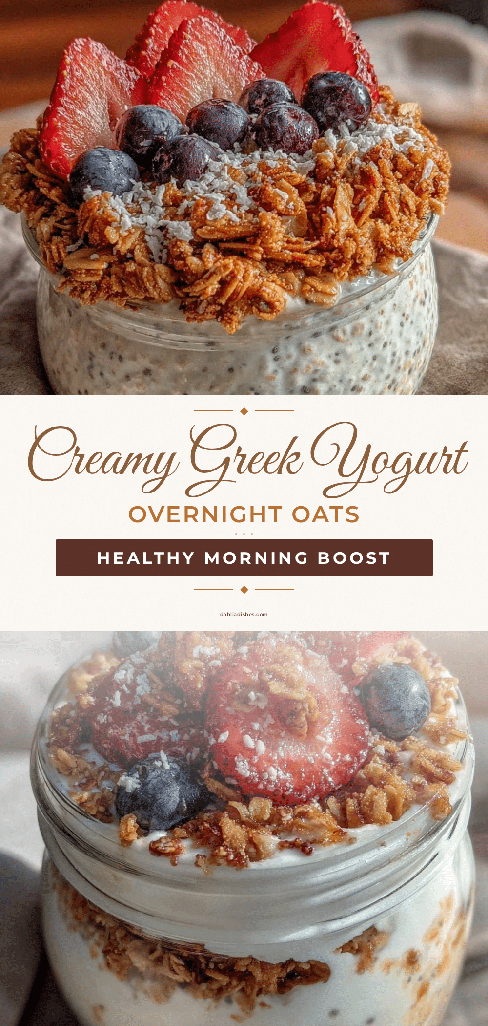 fresh meal-prep overnight oats recipe