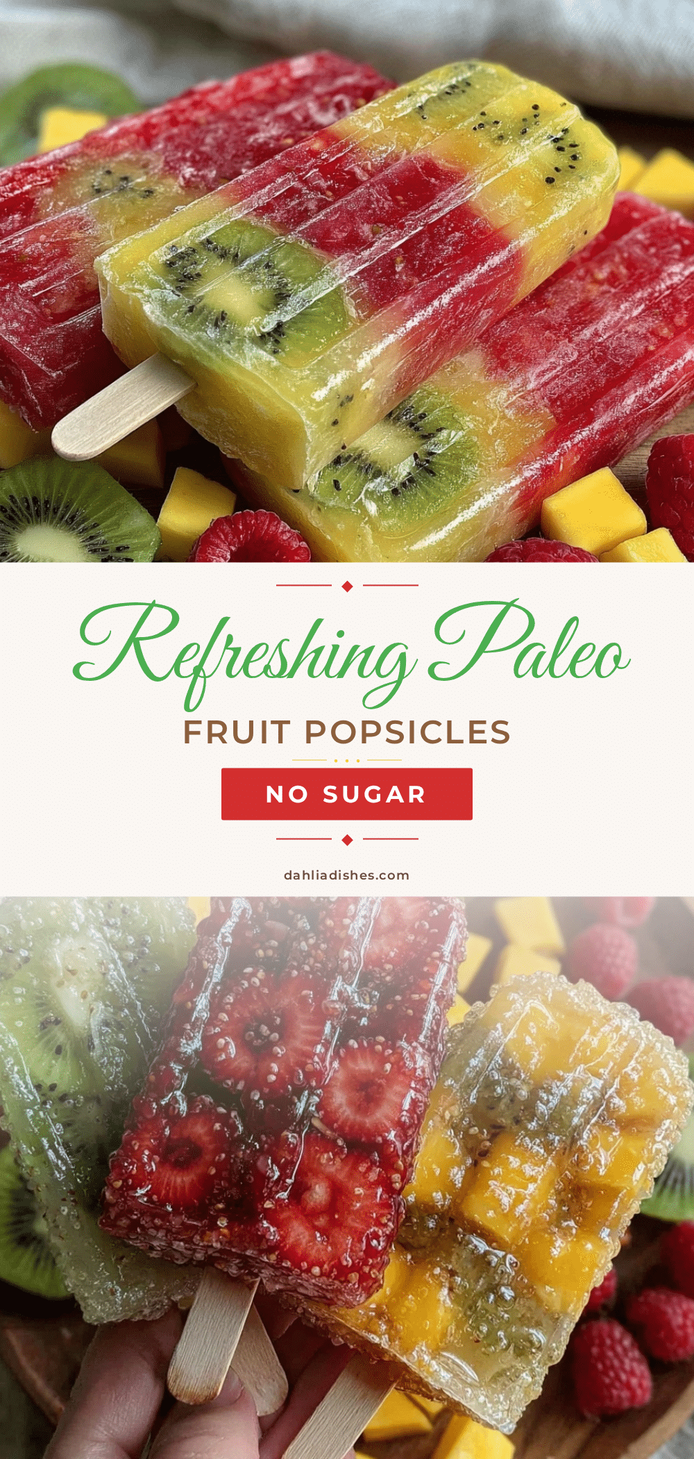 fresh paleo fruit popsicles recipe