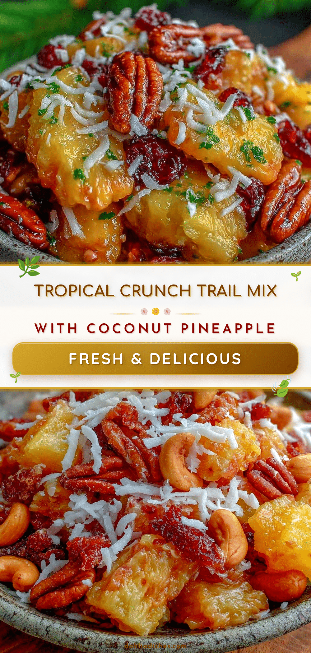 fresh tropical trail mix recipe