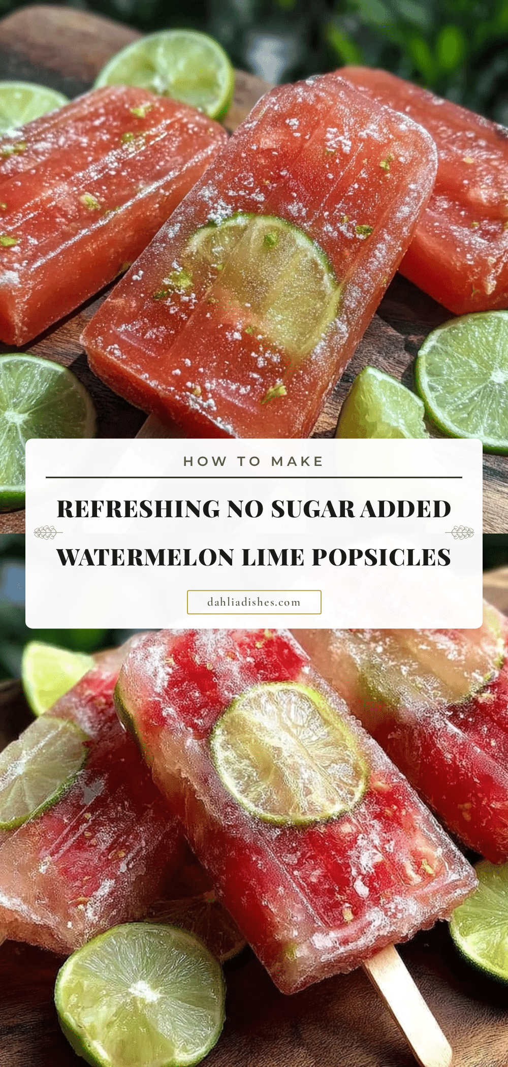 fresh watermelon lime popsicles recipe