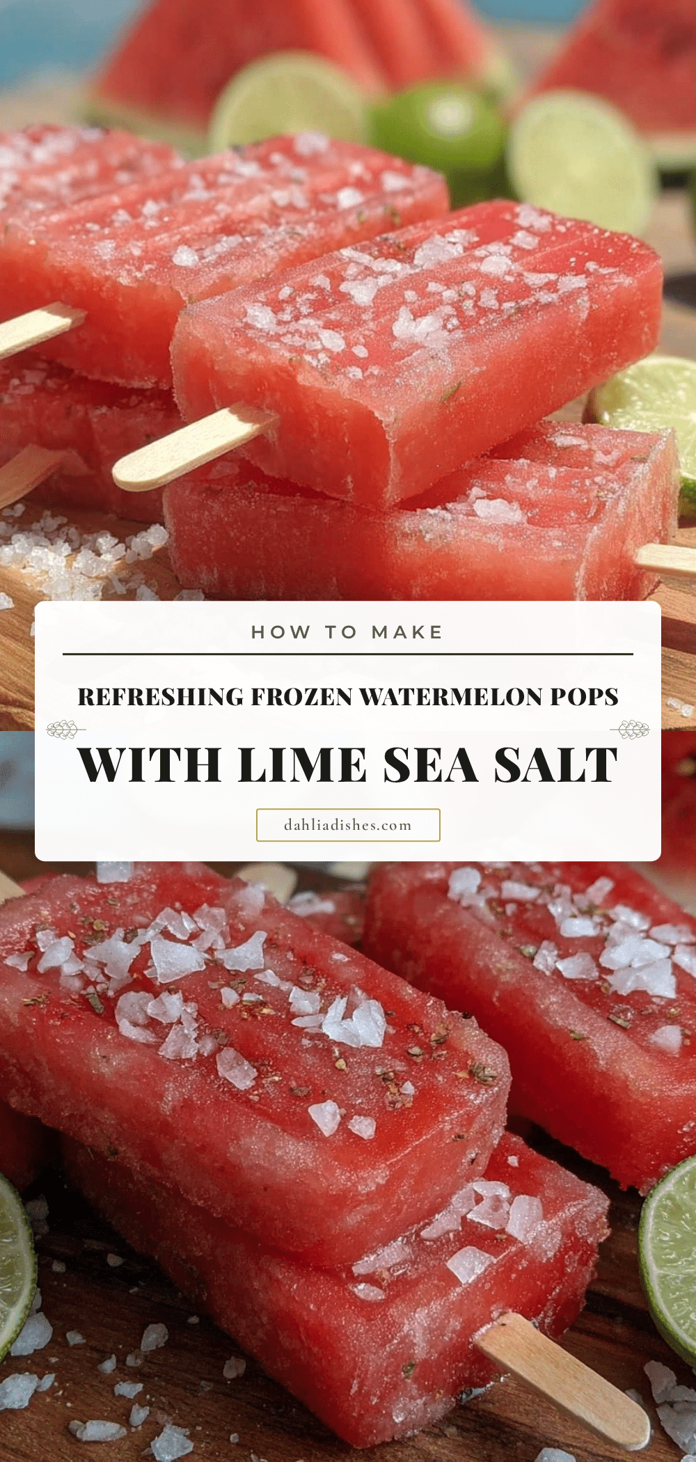 frozen watermelon pops recipe