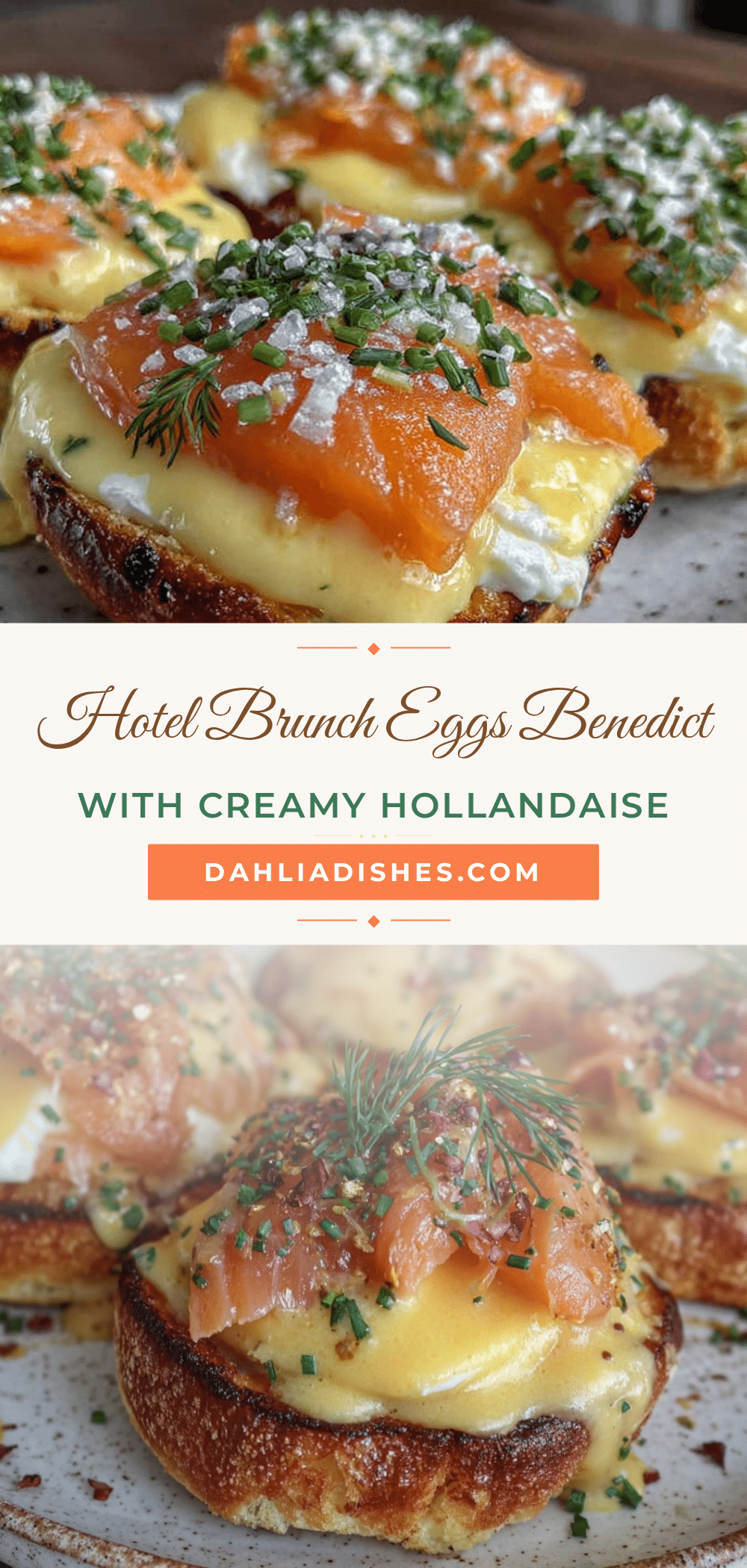 hotel brunch-style eggs benedict recipe