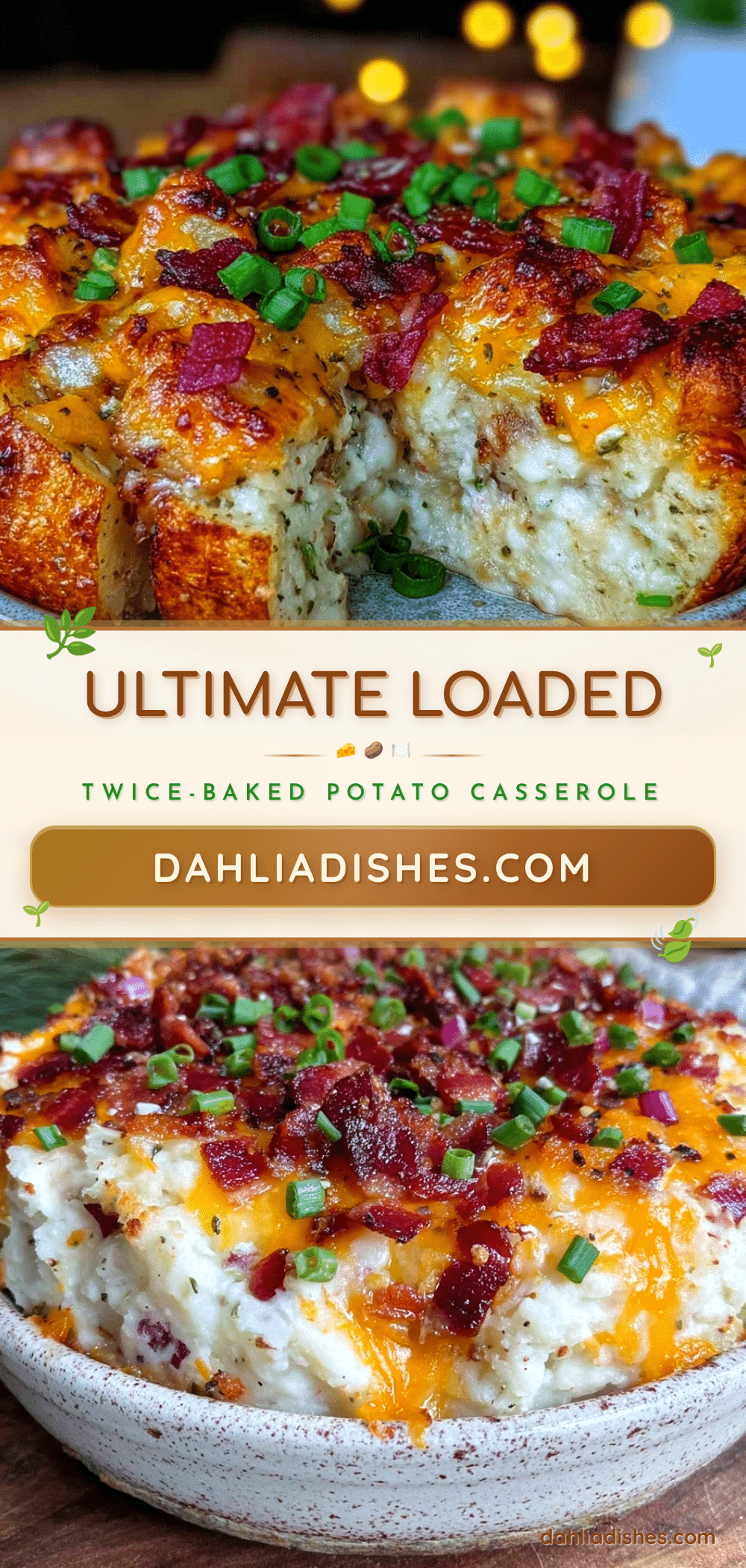 loaded twice-baked potato casserole recipe