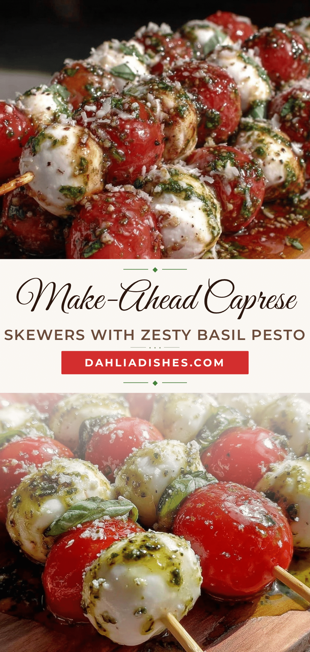 make-ahead caprese skewers recipe