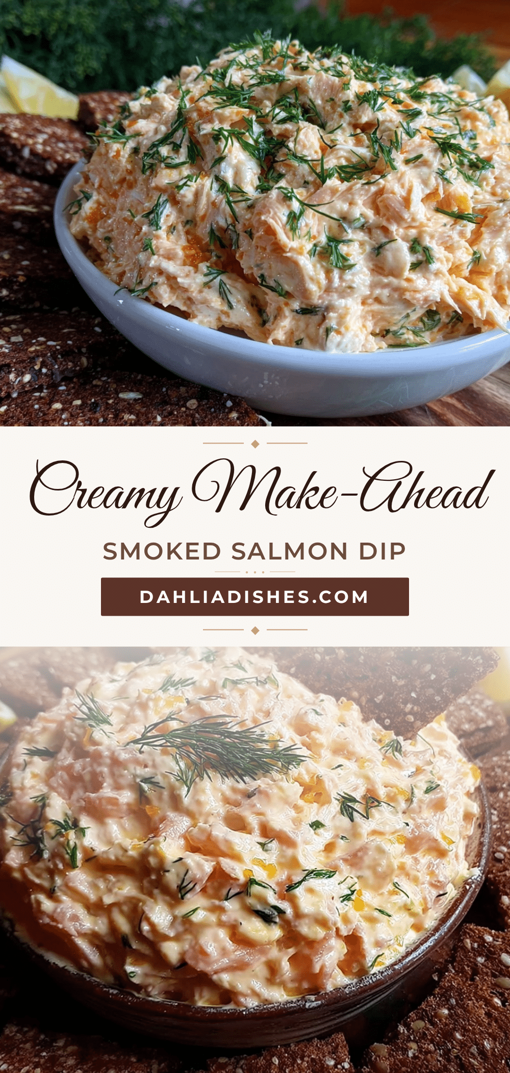 make-ahead smoked salmon dip recipe