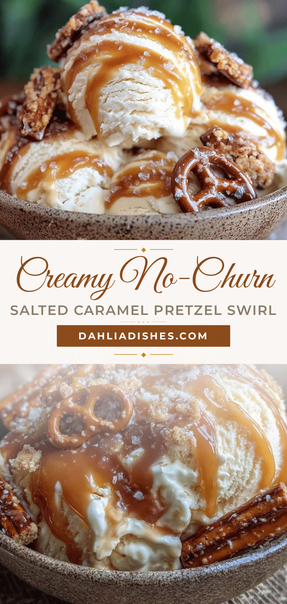 no-churn salted caramel ice cream recipe