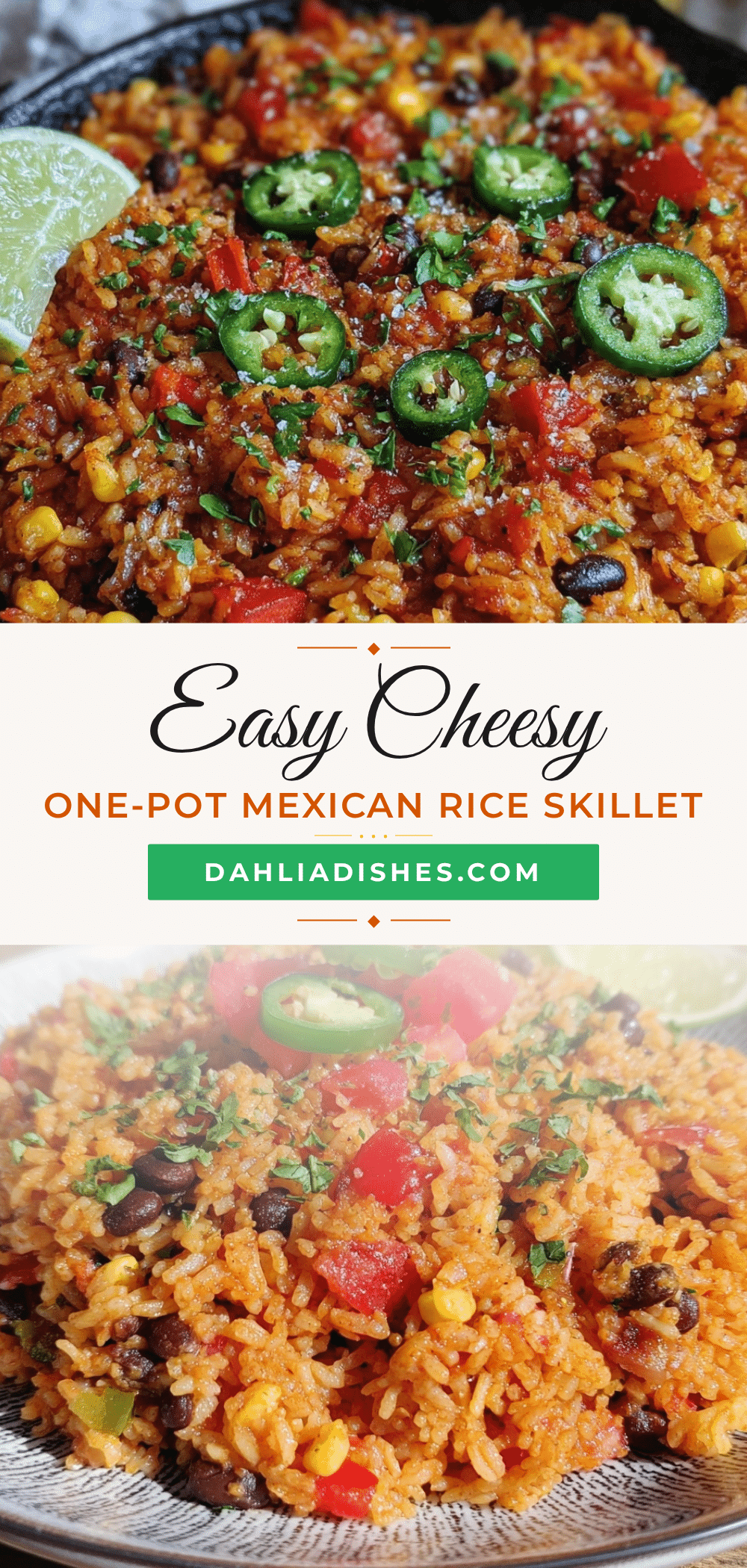 one-pot mexican rice and black bean skillet recipe
