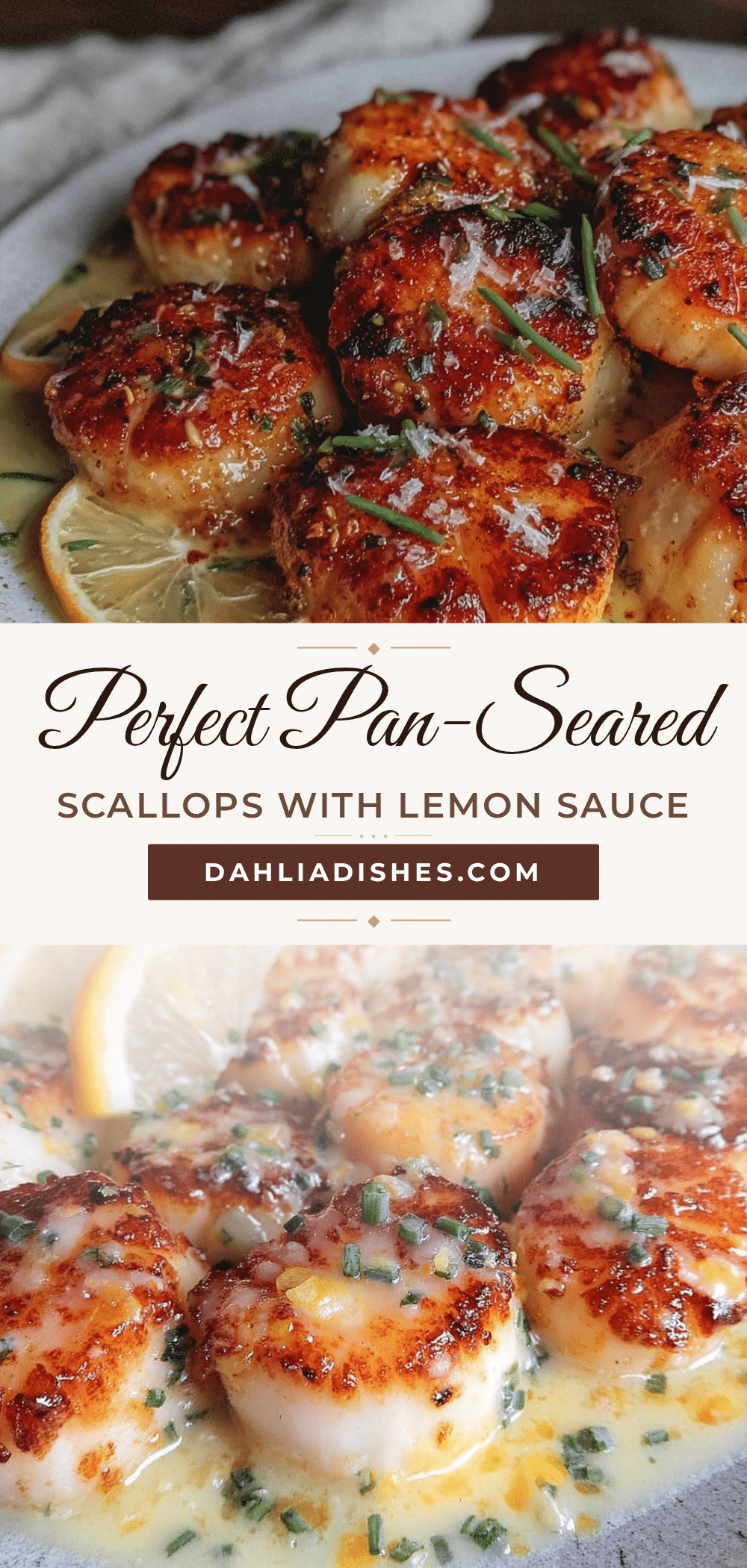 pan-seared scallops recipe