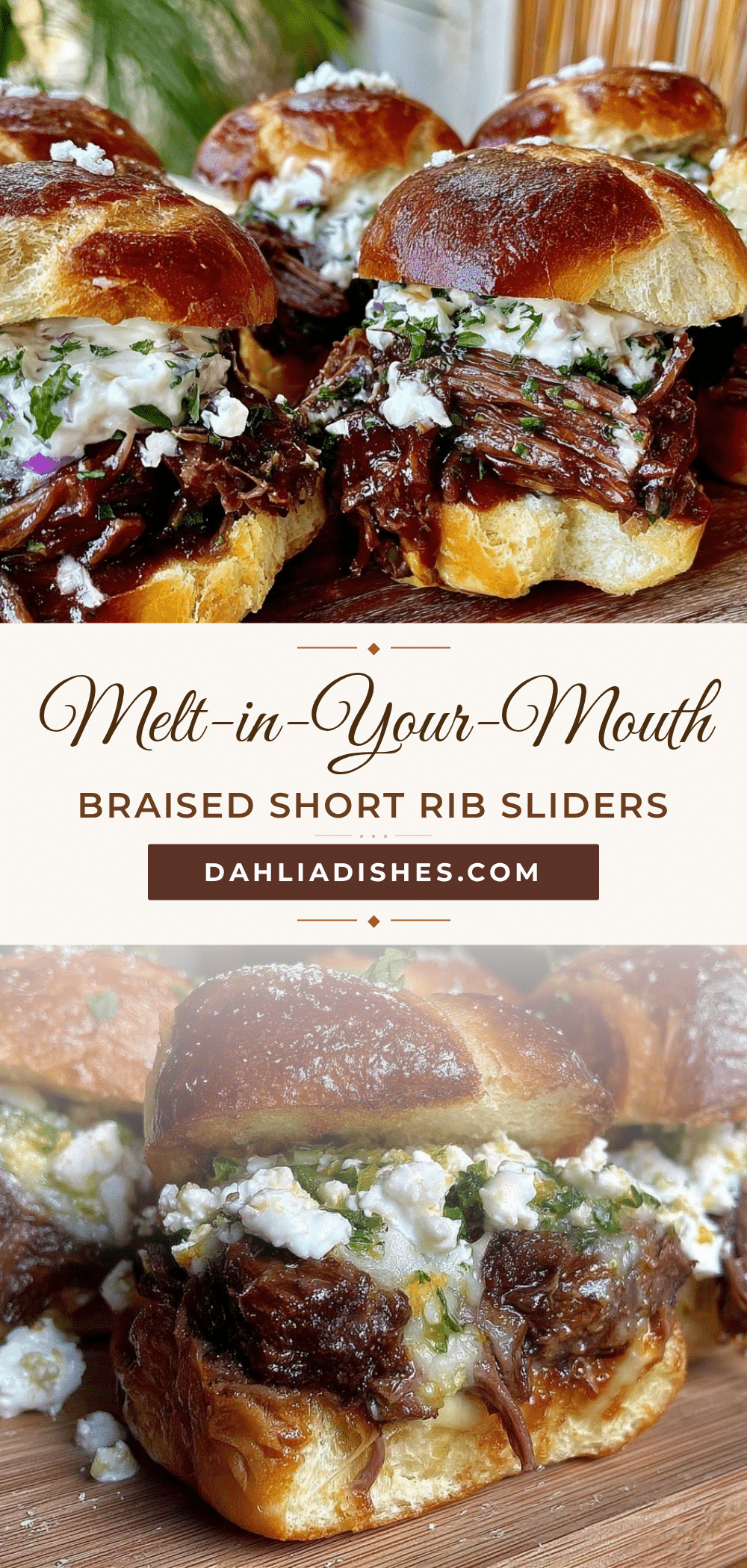 slow-braised short rib sliders recipe