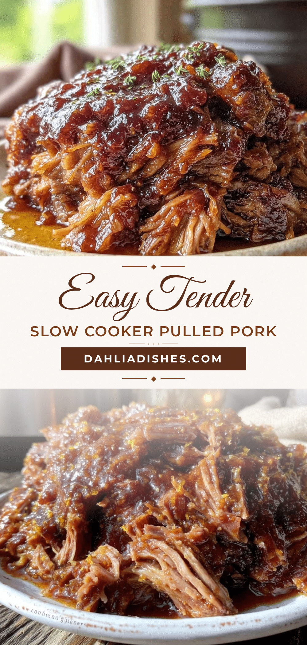 slow cooker pulled pork recipe