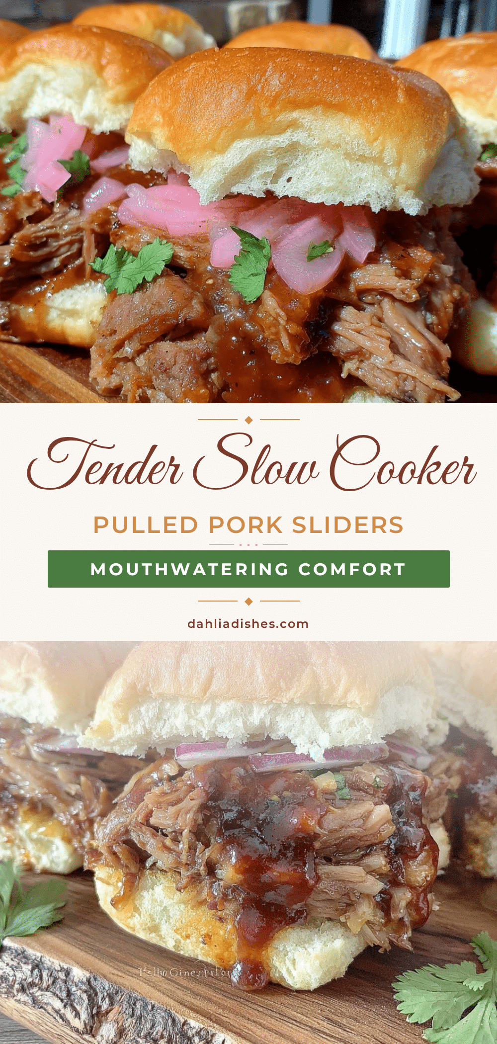 slow cooker pulled pork sliders recipe