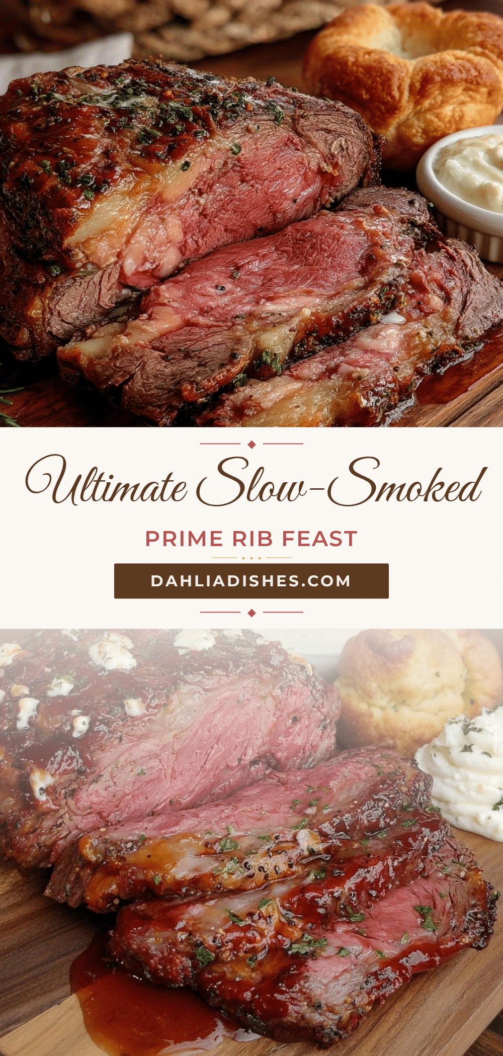 slow-smoked prime rib recipe
