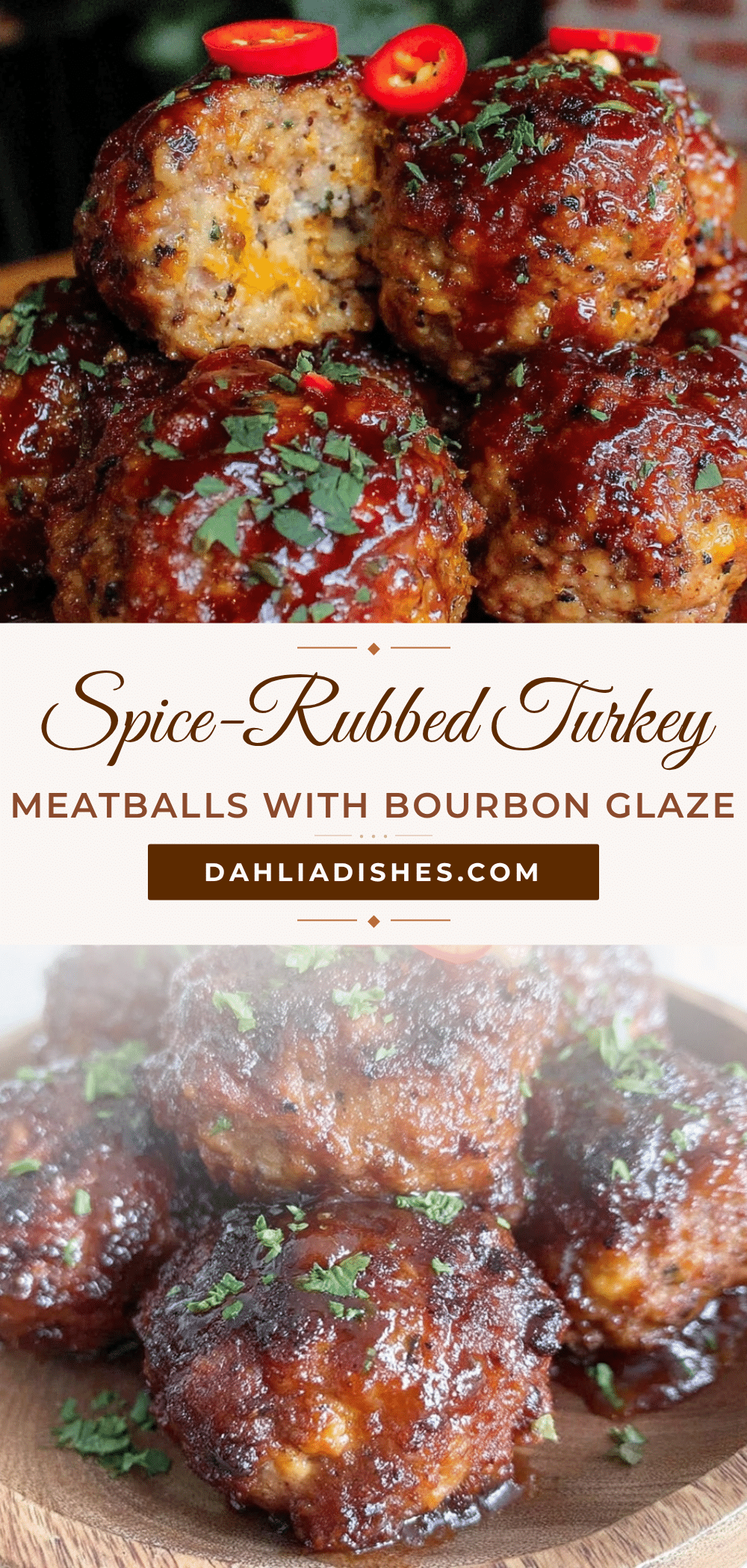 spice-rubbed turkey meatballs recipe