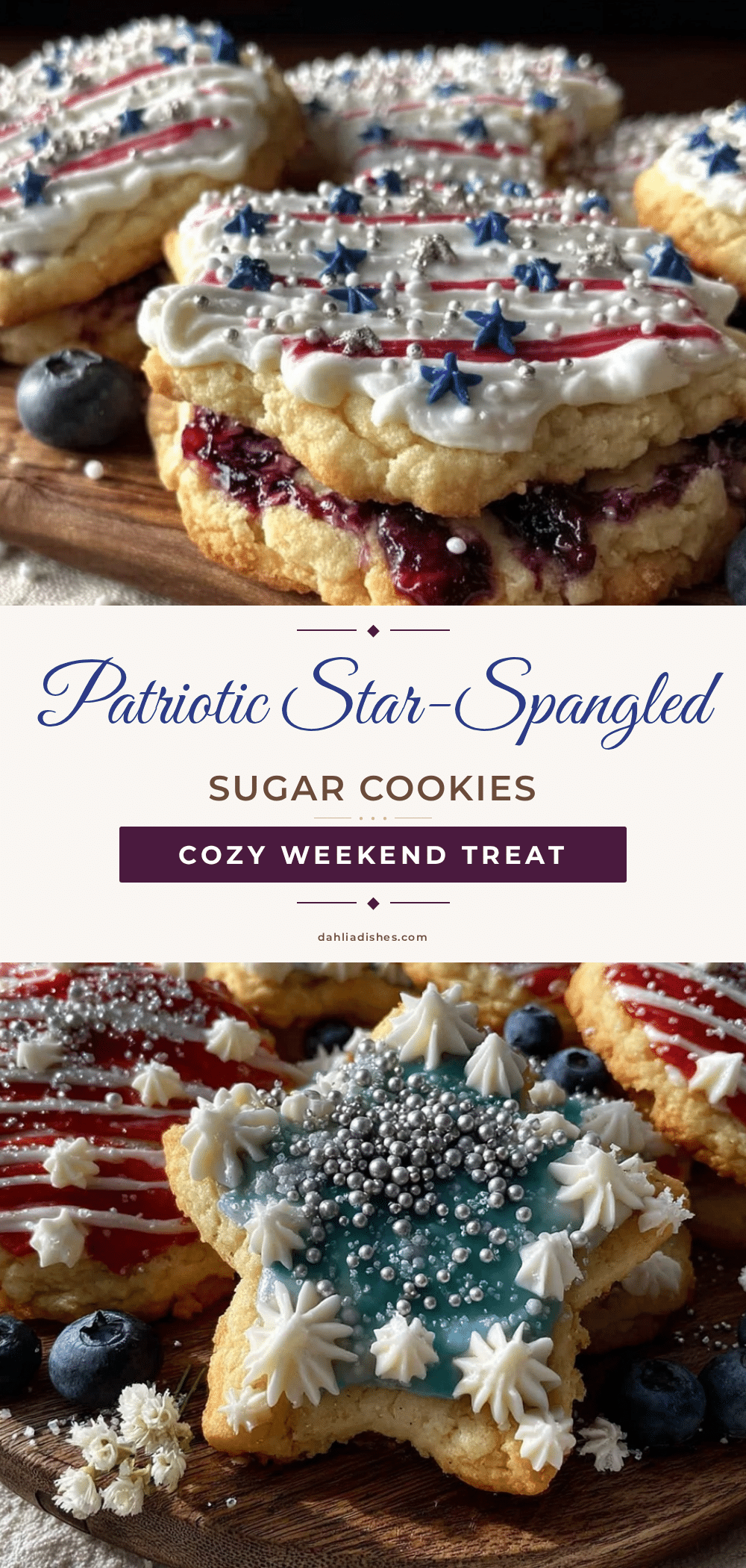 star-spangled sugar cookies recipe